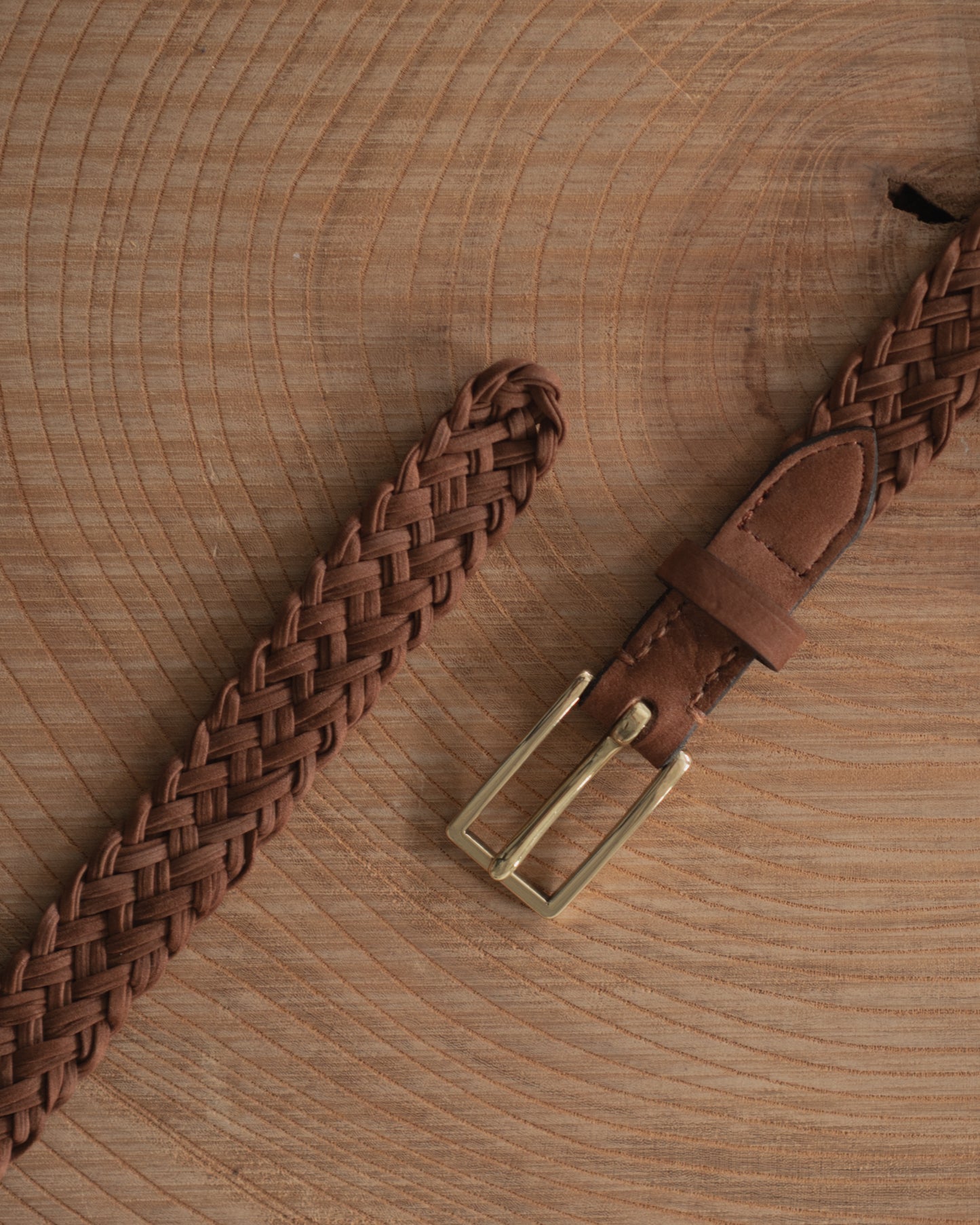 JOSH LEATHER MESH BELT