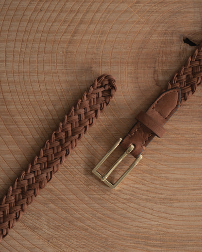 JOSH LEATHER MESH BELT