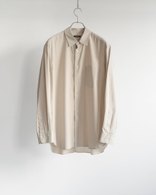 COTTON SILK TYPEWRITER SHIRT