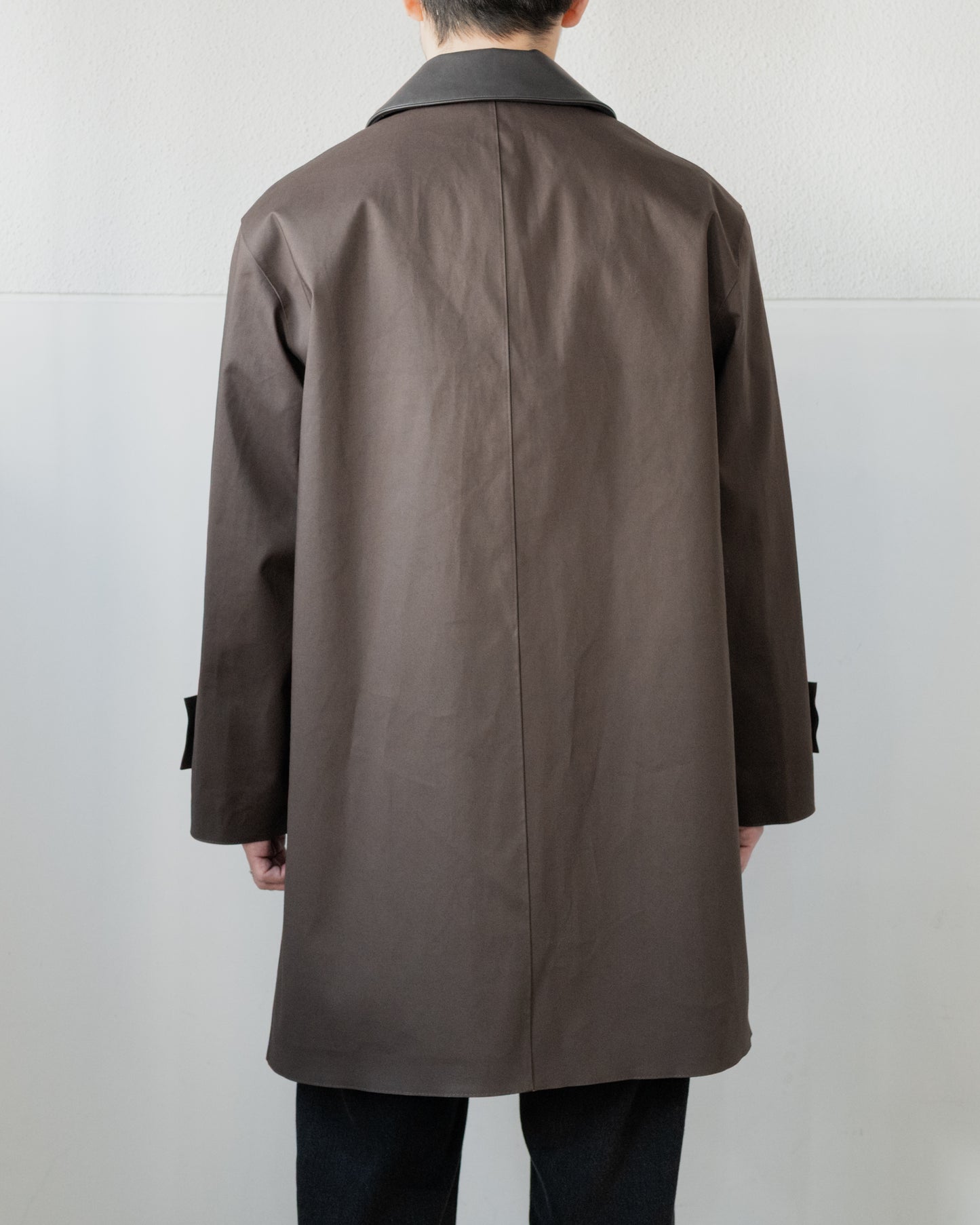 HUMBIE SL RUBBERIZED COTTON COAT