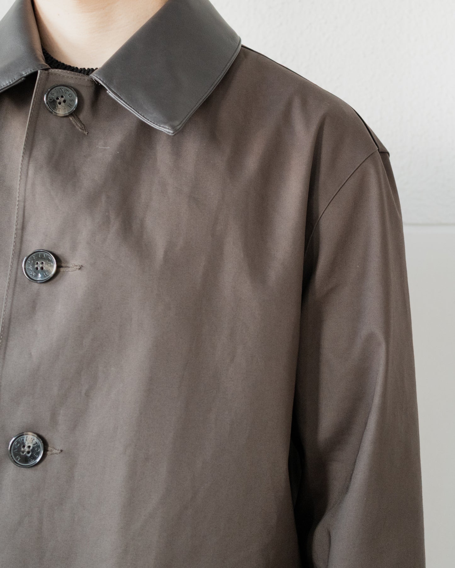HUMBIE SL RUBBERIZED COTTON COAT