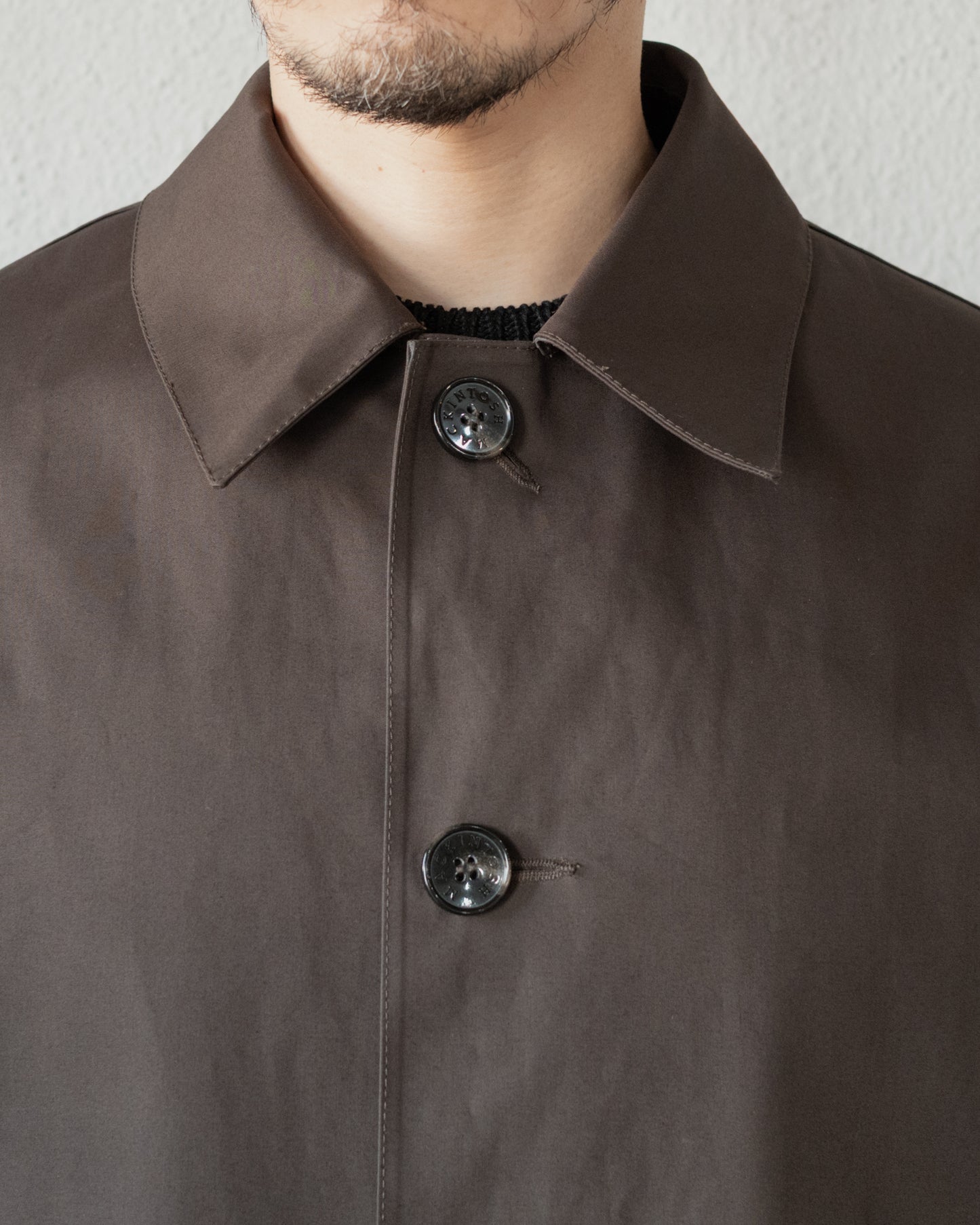 HUMBIE SL RUBBERIZED COTTON COAT