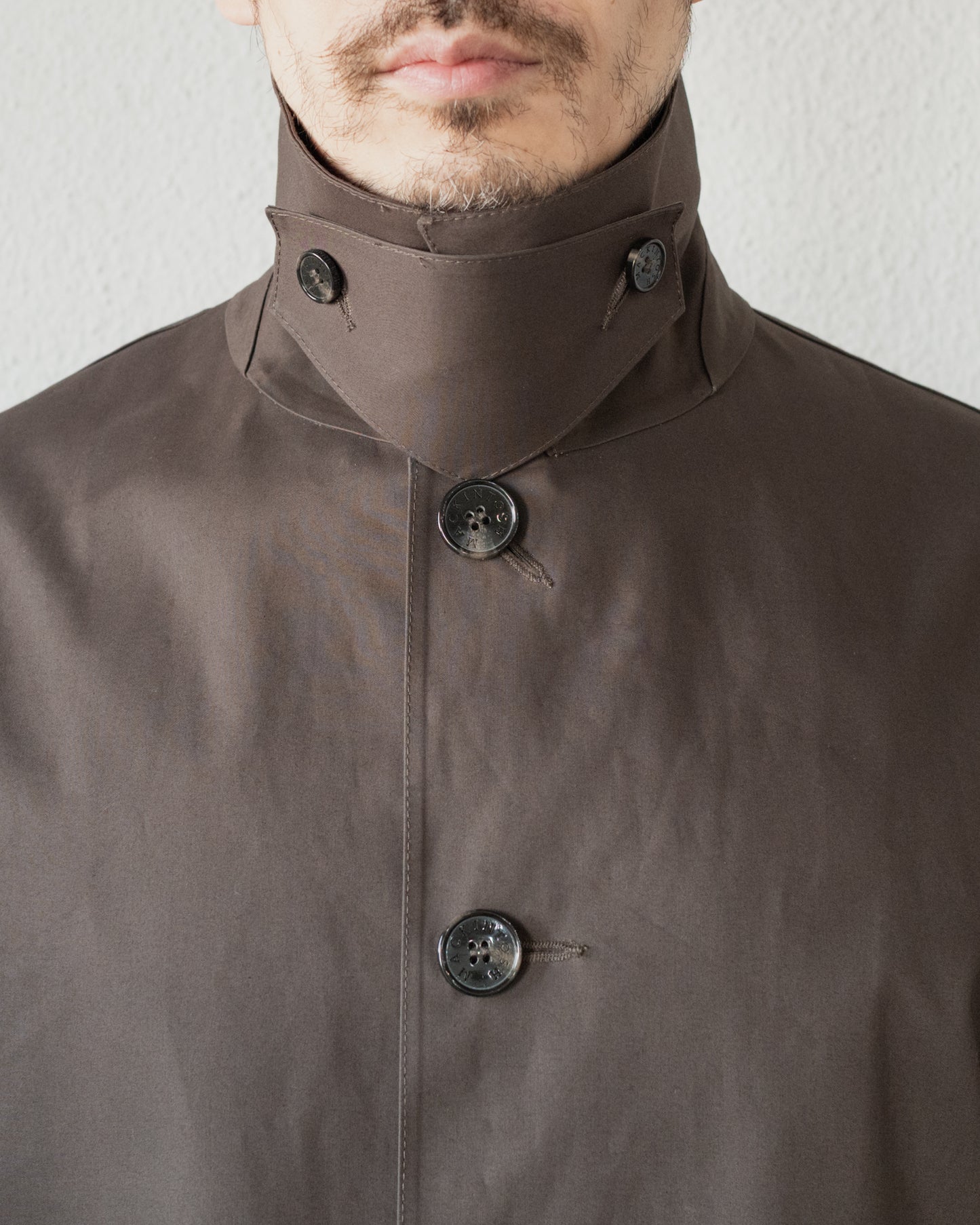 HUMBIE SL RUBBERIZED COTTON COAT