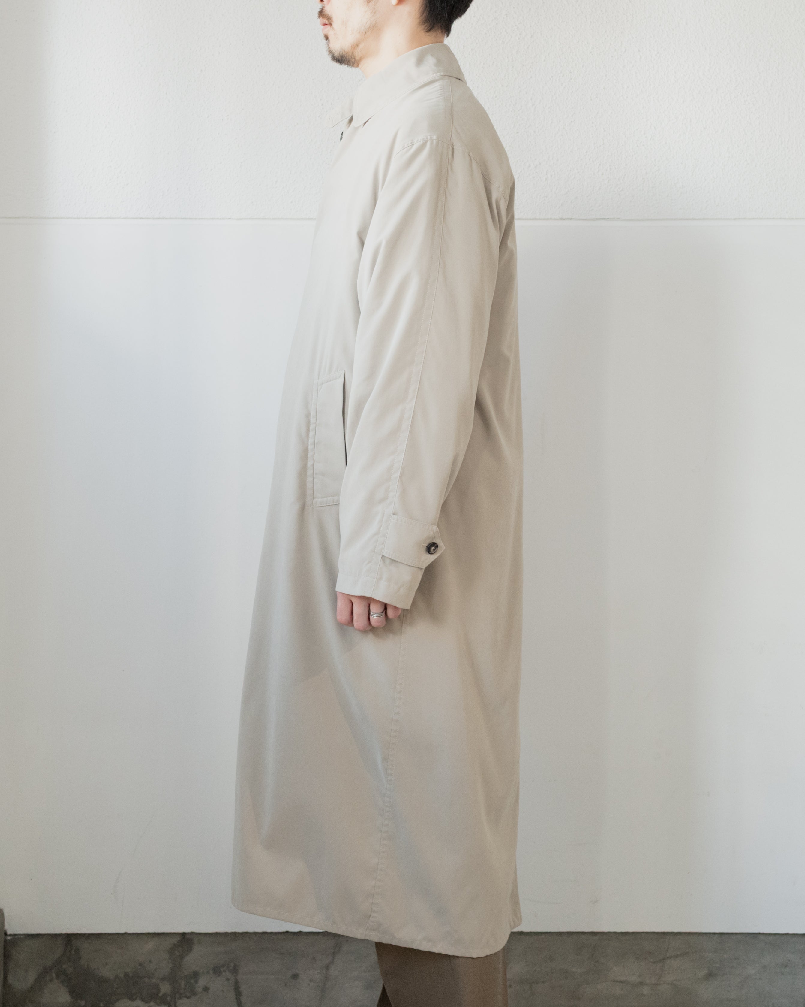 PEACHED COTTON TRENCH COAT – STORE N