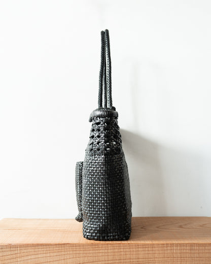 PAZAR BOOK TOTE WOVEN WIENER GEFLECHT