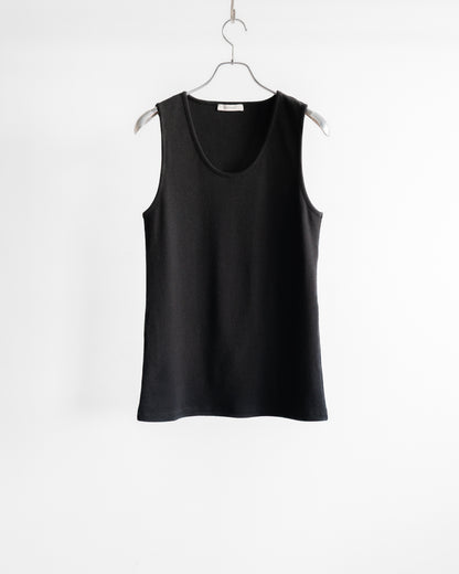 RIB TANK TOP IN JERSEY