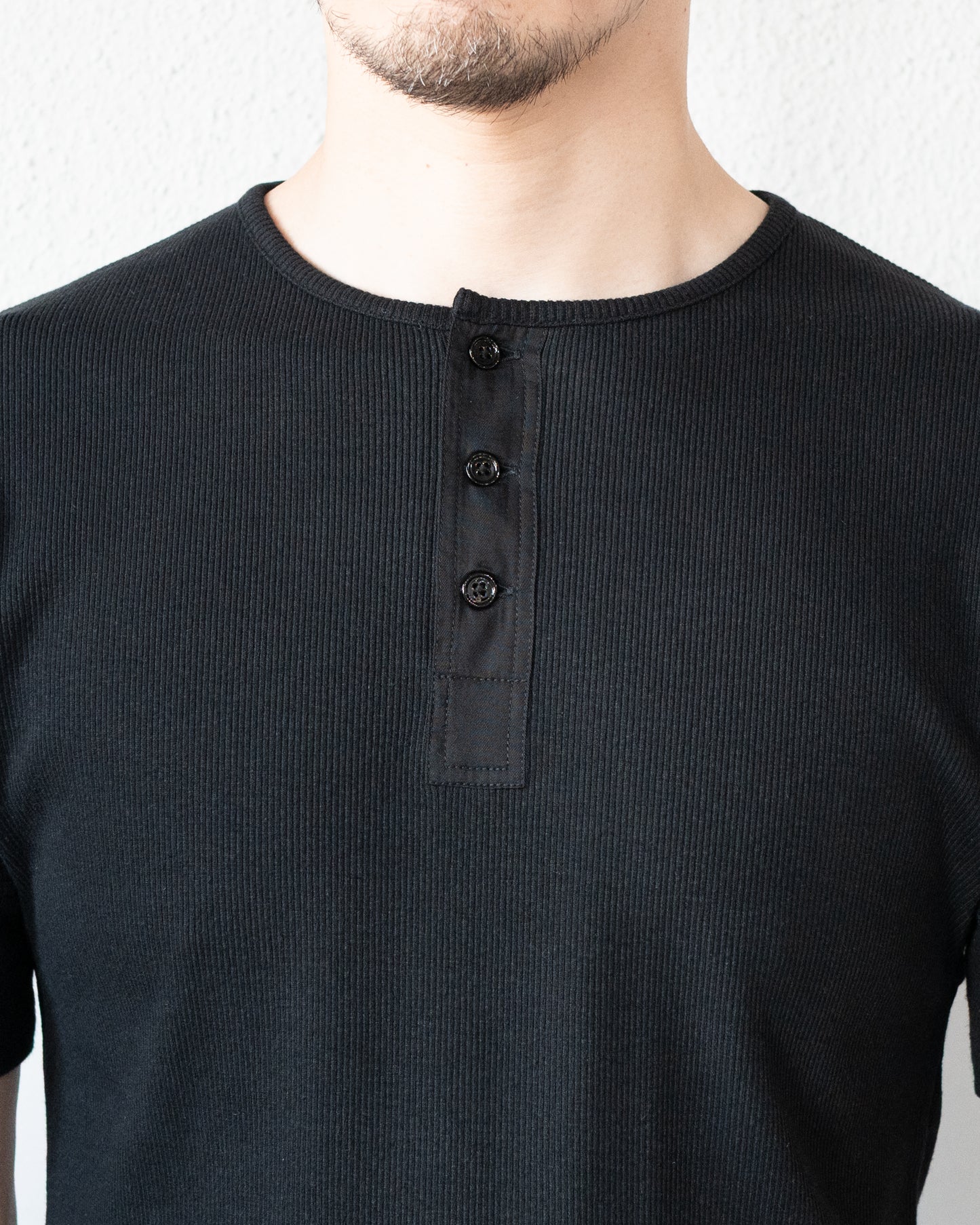 RIB HENLEY TOP IN JERSEY