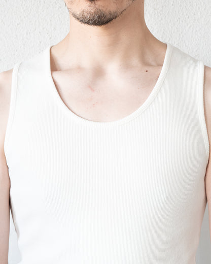 RIB TANK TOP IN JERSEY