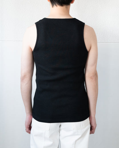 RIB TANK TOP IN JERSEY
