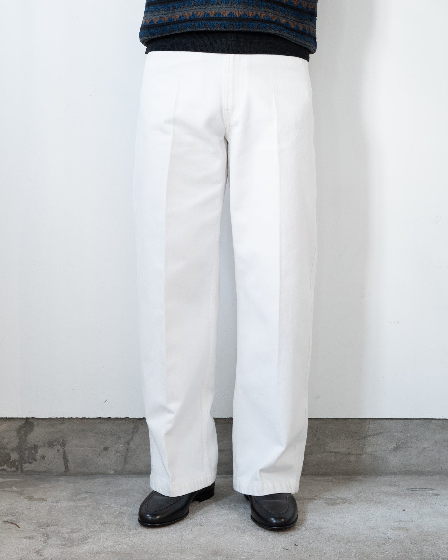 WIDE PANTS IN DENIM