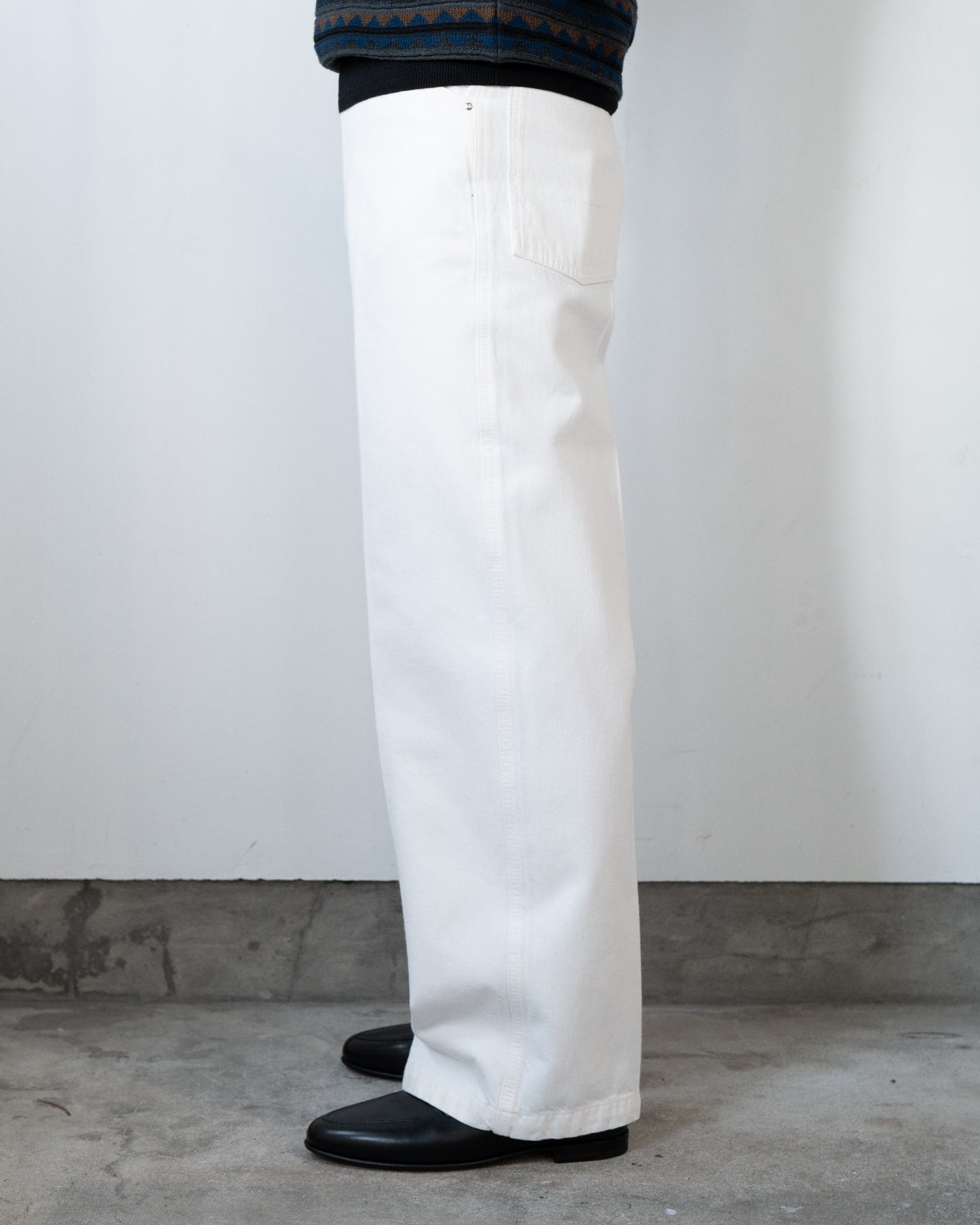 WIDE PANTS IN DENIM