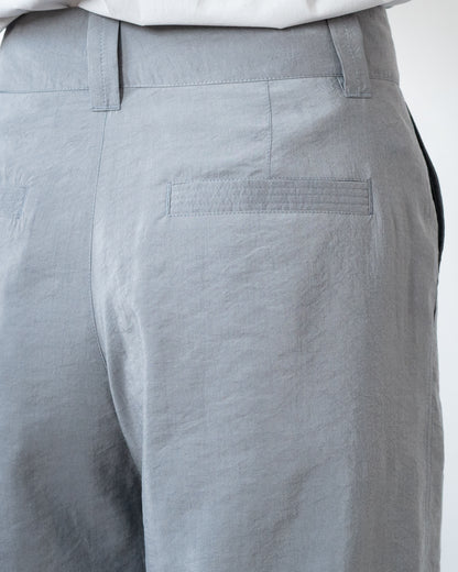STRAIGHT TAILORED PANTS IN DRY SILK