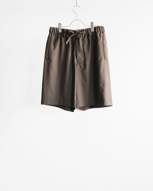 WORK SHORTS IN WOOL TROPICAL