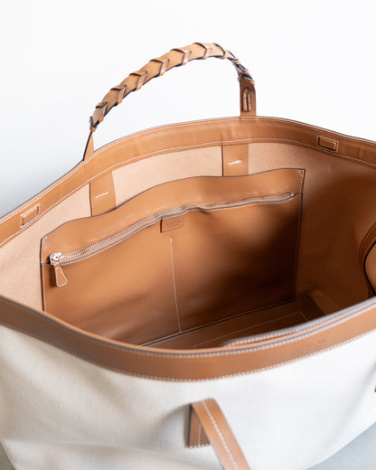 REINS TOTE BAG CANVAS XL