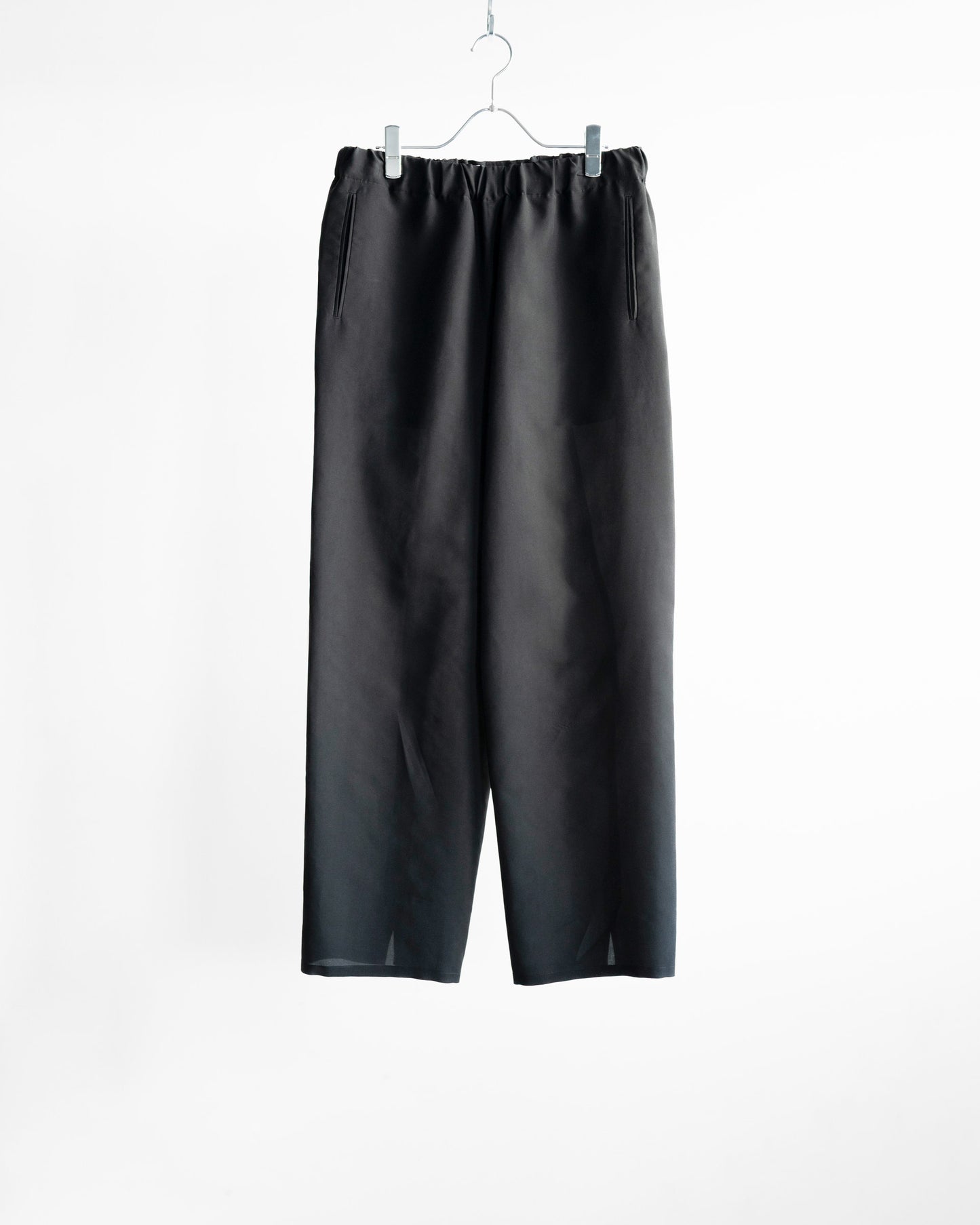 DRAWSTRING TROUSERS IN SILK