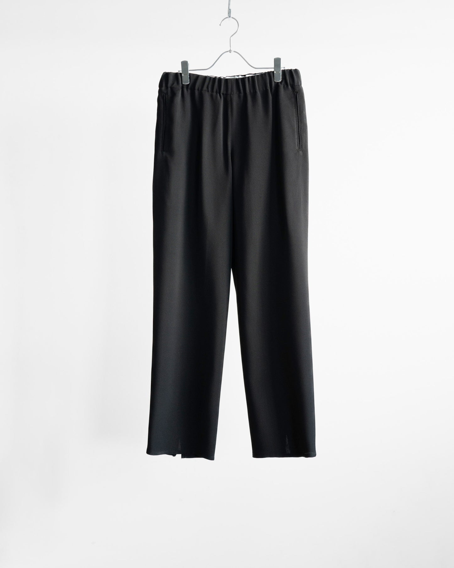 DRAWSTRING TROUSER IN RAYON TRICOTINE