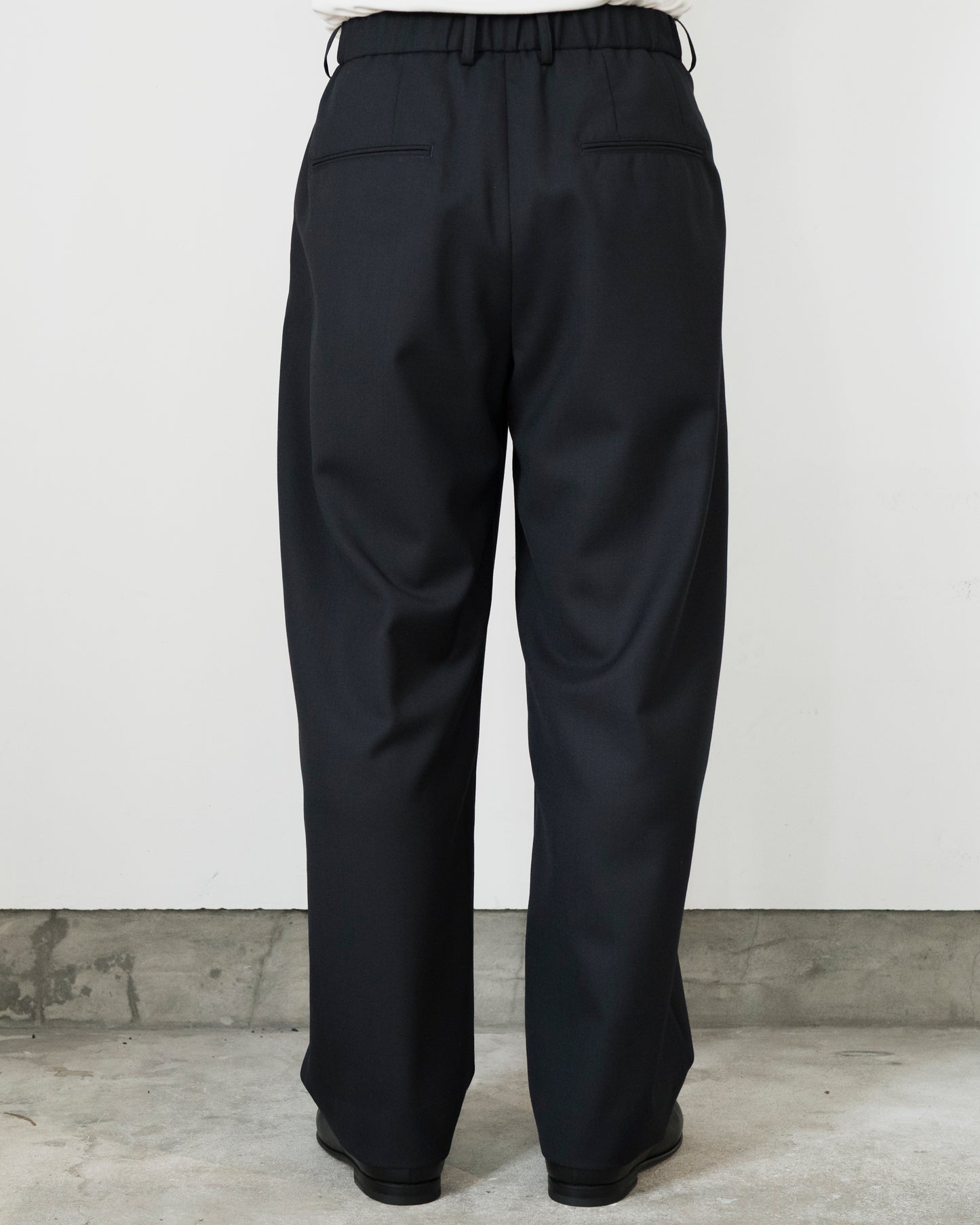 MIDLEM WOOL ELASTIC WAIST PANTS