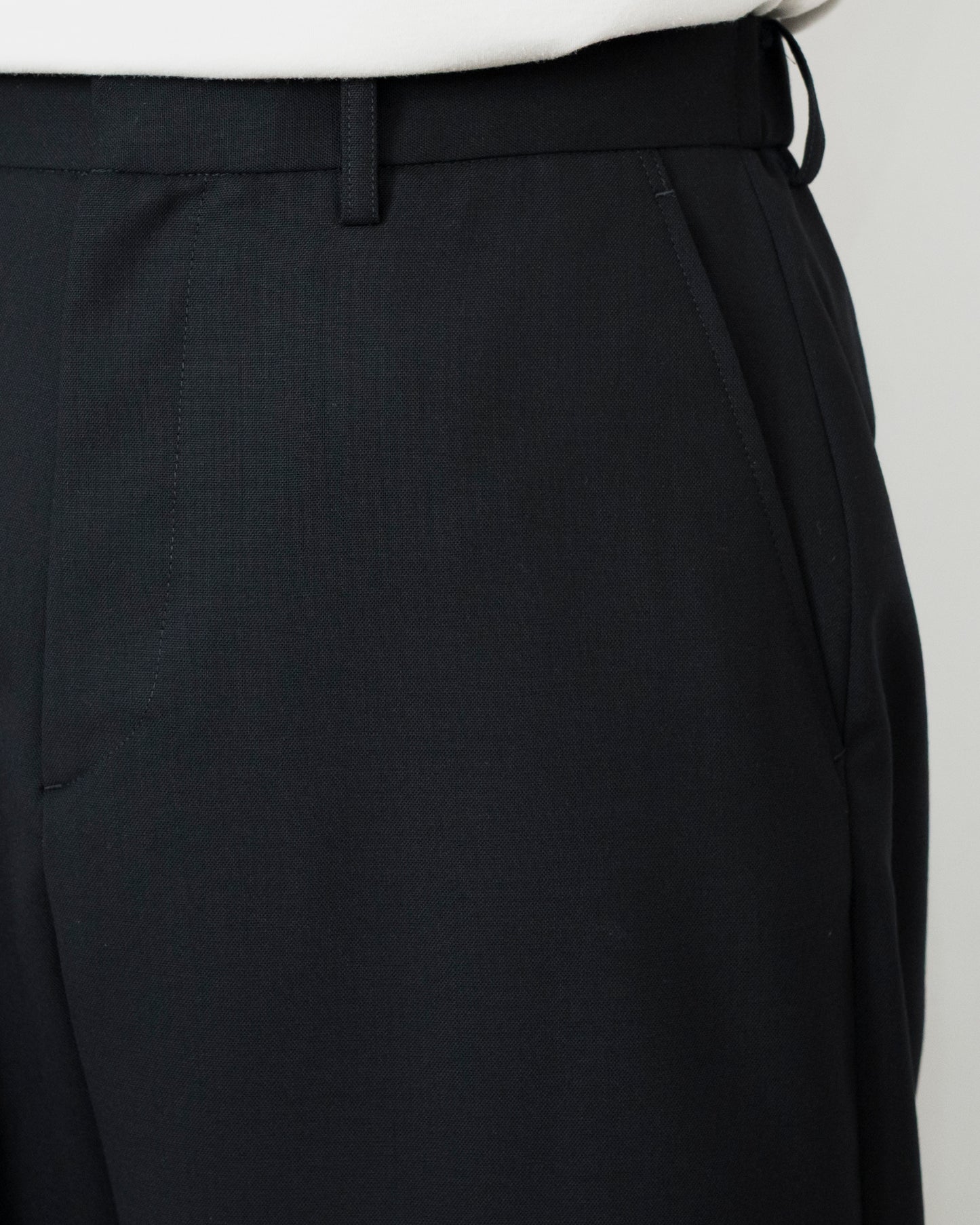 MIDLEM WOOL ELASTIC WAIST PANTS
