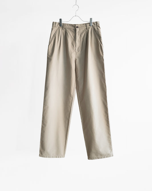 LIGHT COTTON SATIN TROUSERS