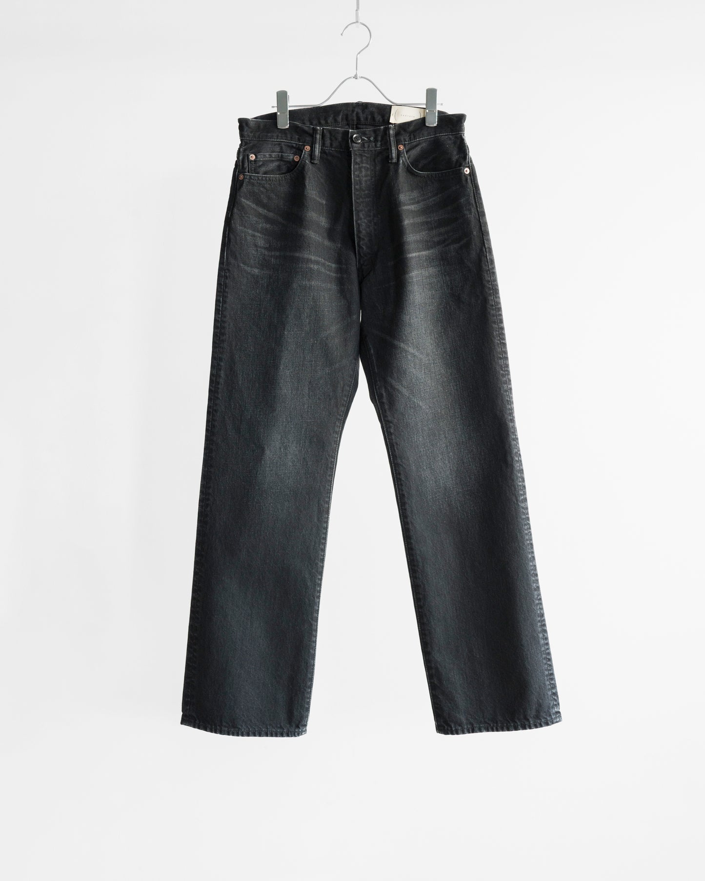 DENIM FLARE TROUSERS (VINTAGE WASH)