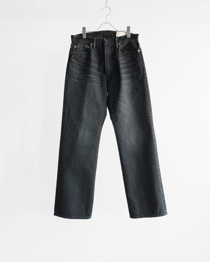 DENIM FLARE TROUSERS (VINTAGE WASH)