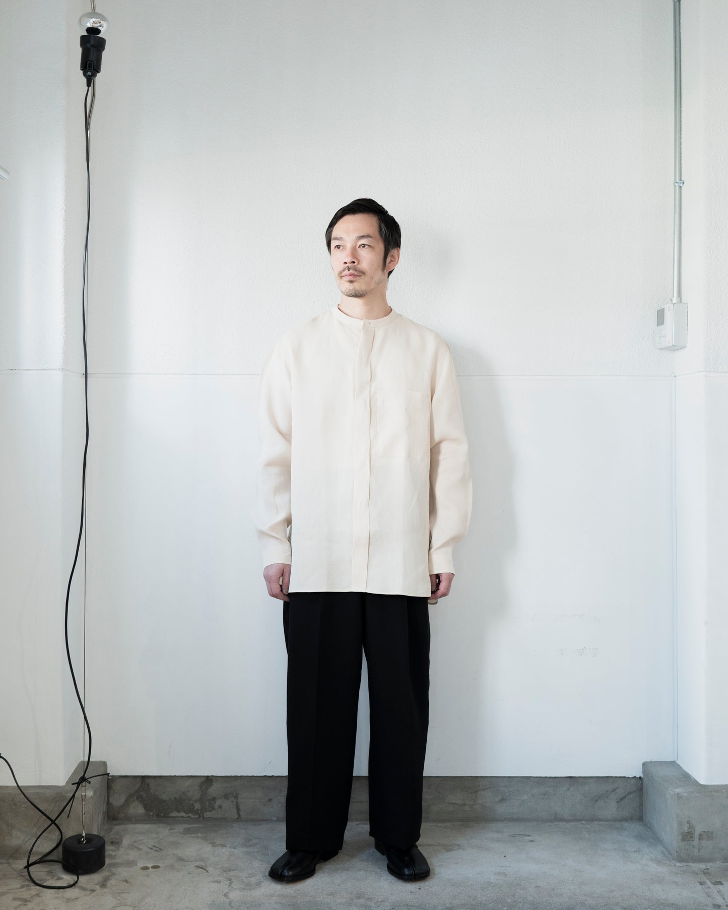 RIVERMAN OVERSHIRT / CEDAR WOOD WASHI