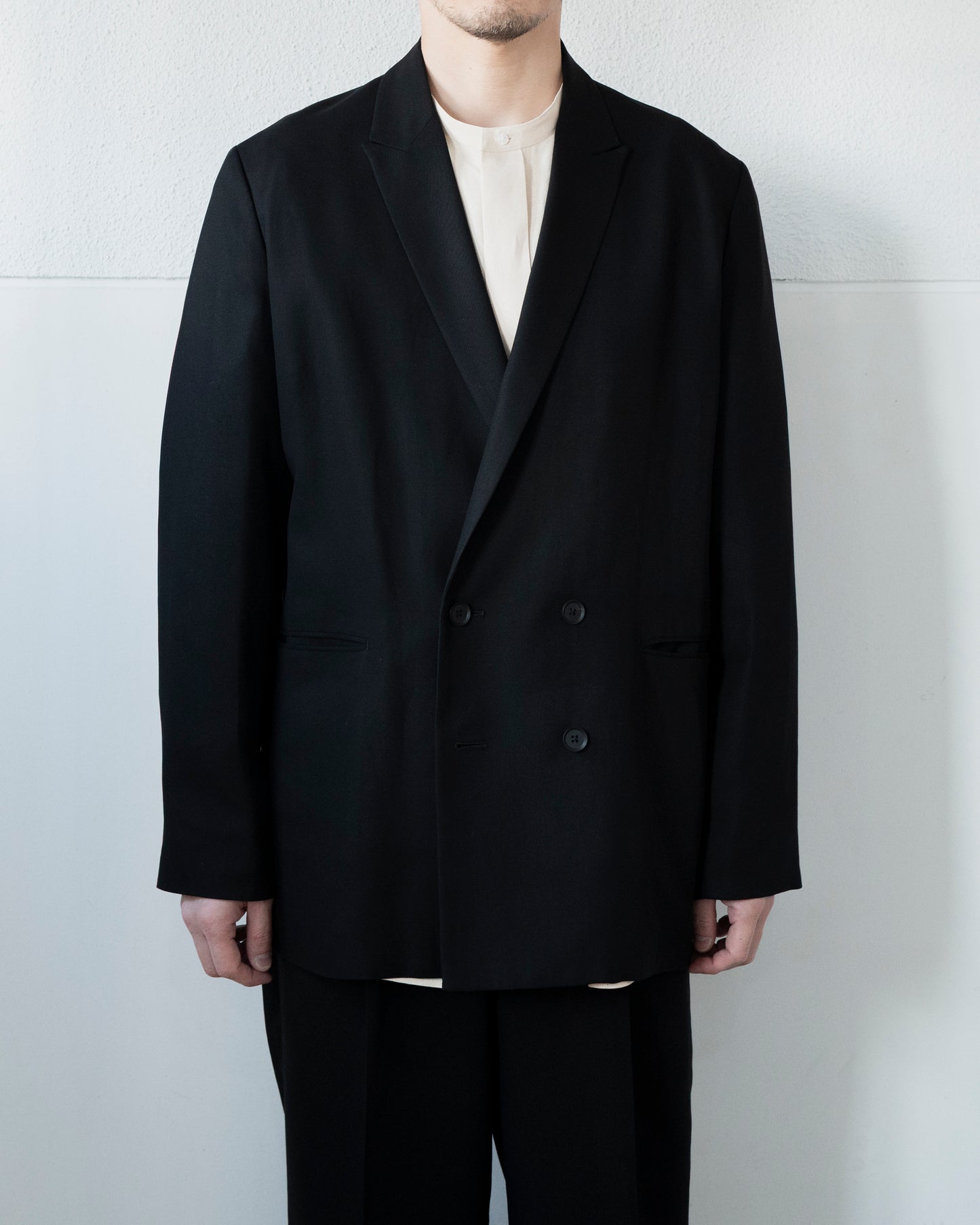 TRAVEL TAILORED  JACKET / COTTON GEORGETTE