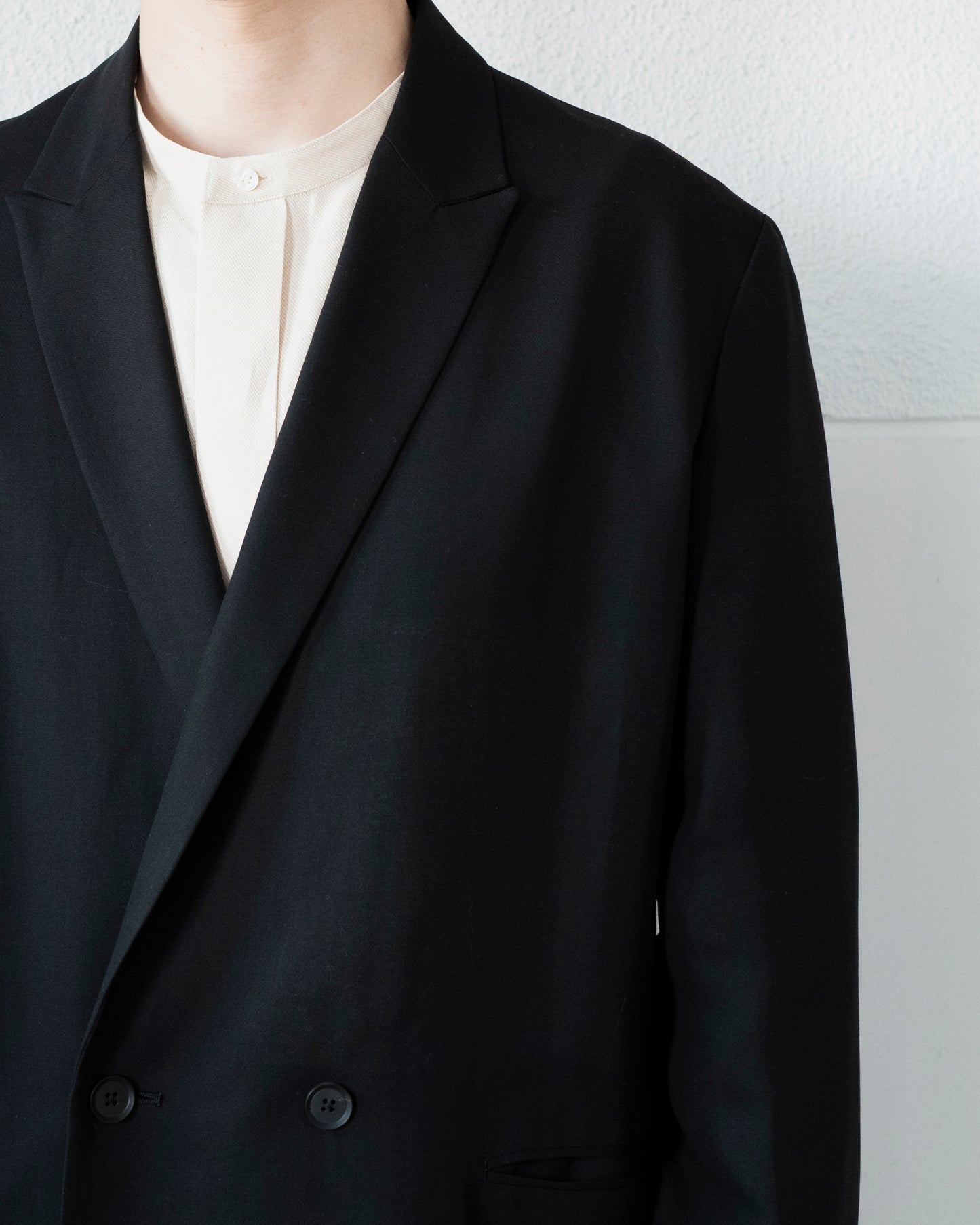 TRAVEL TAILORED  JACKET / COTTON GEORGETTE