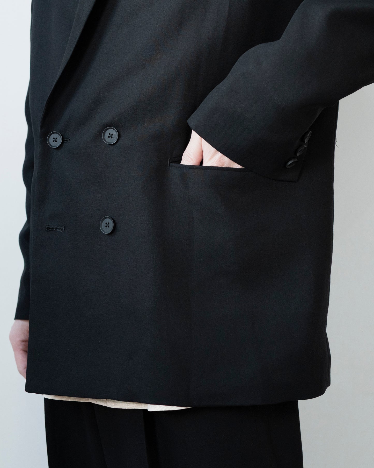 TRAVEL TAILORED  JACKET / COTTON GEORGETTE
