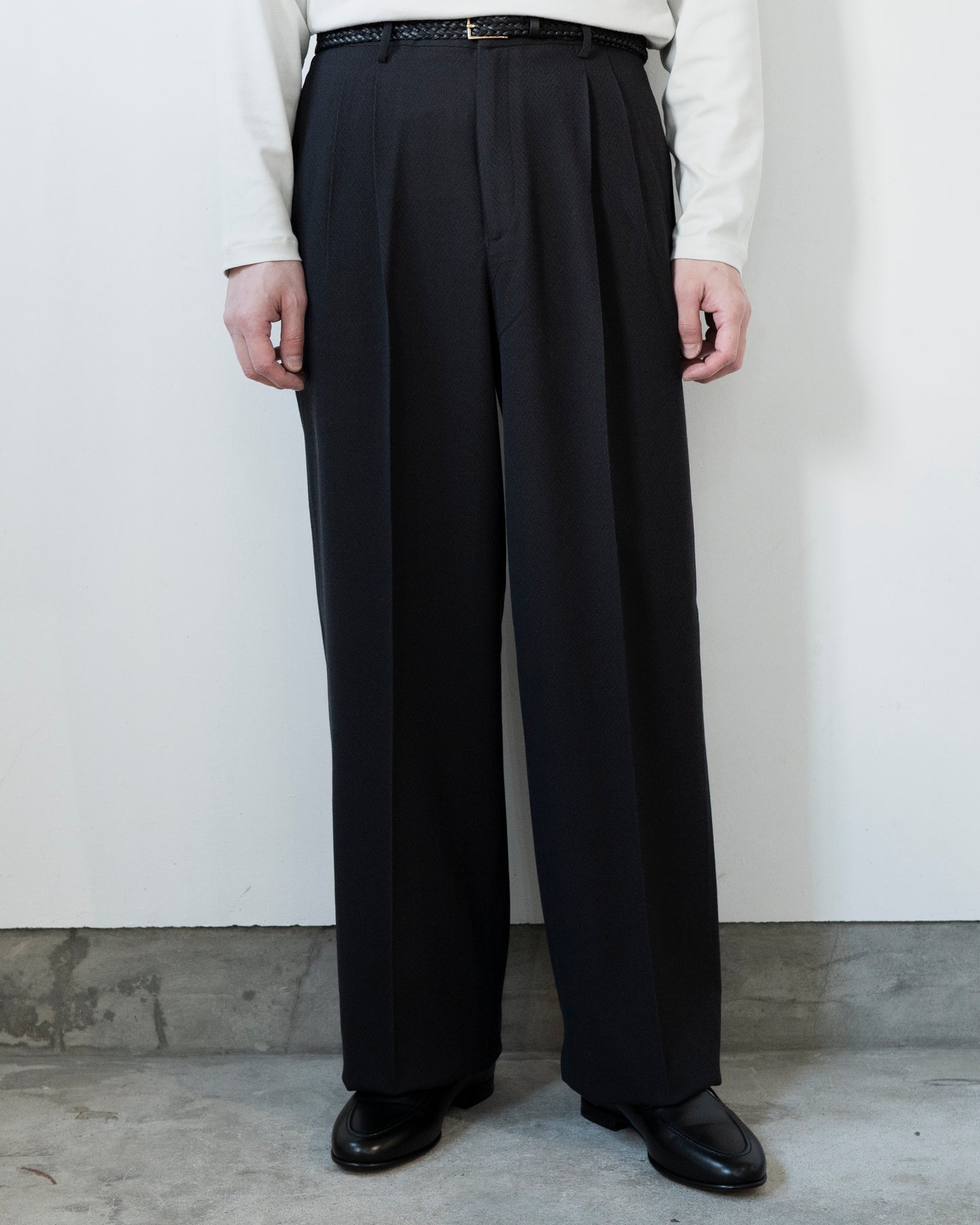 TRAVEL PANTS / SUMMER HERRINGBONE
