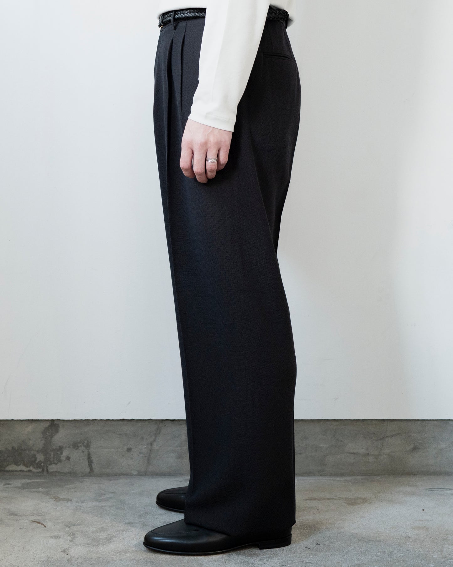 TRAVEL PANTS / SUMMER HERRINGBONE