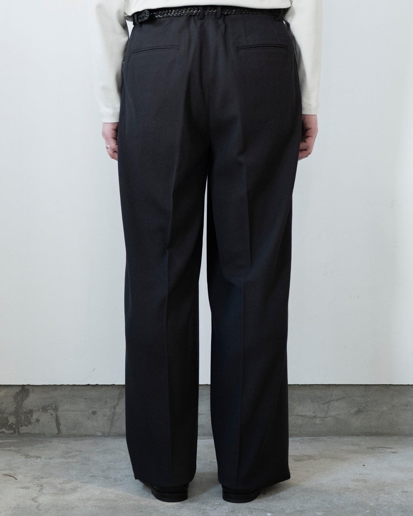 TRAVEL PANTS / SUMMER HERRINGBONE