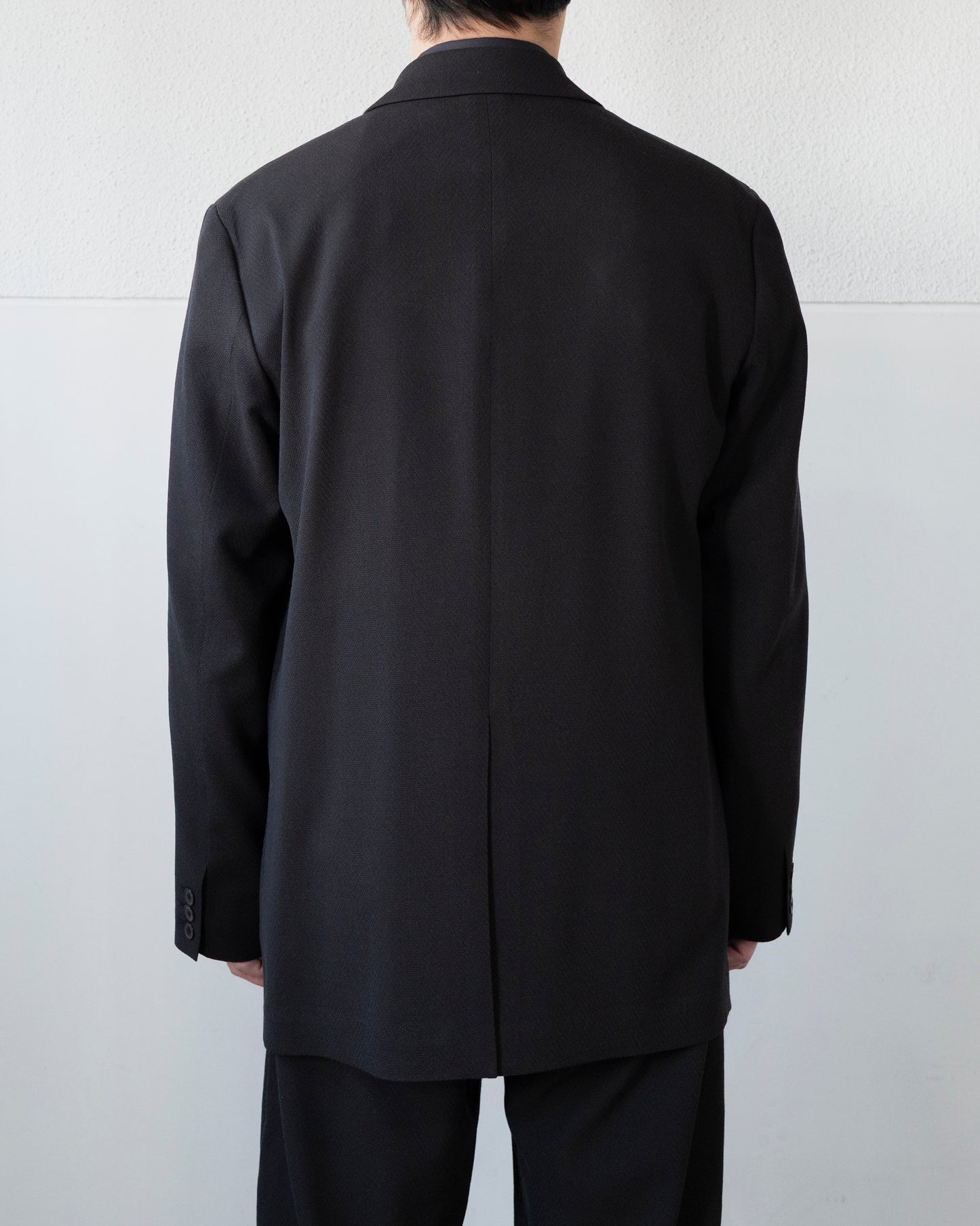 TRAVEL TAILORED JACKET / SUMMER HERRINGBONE