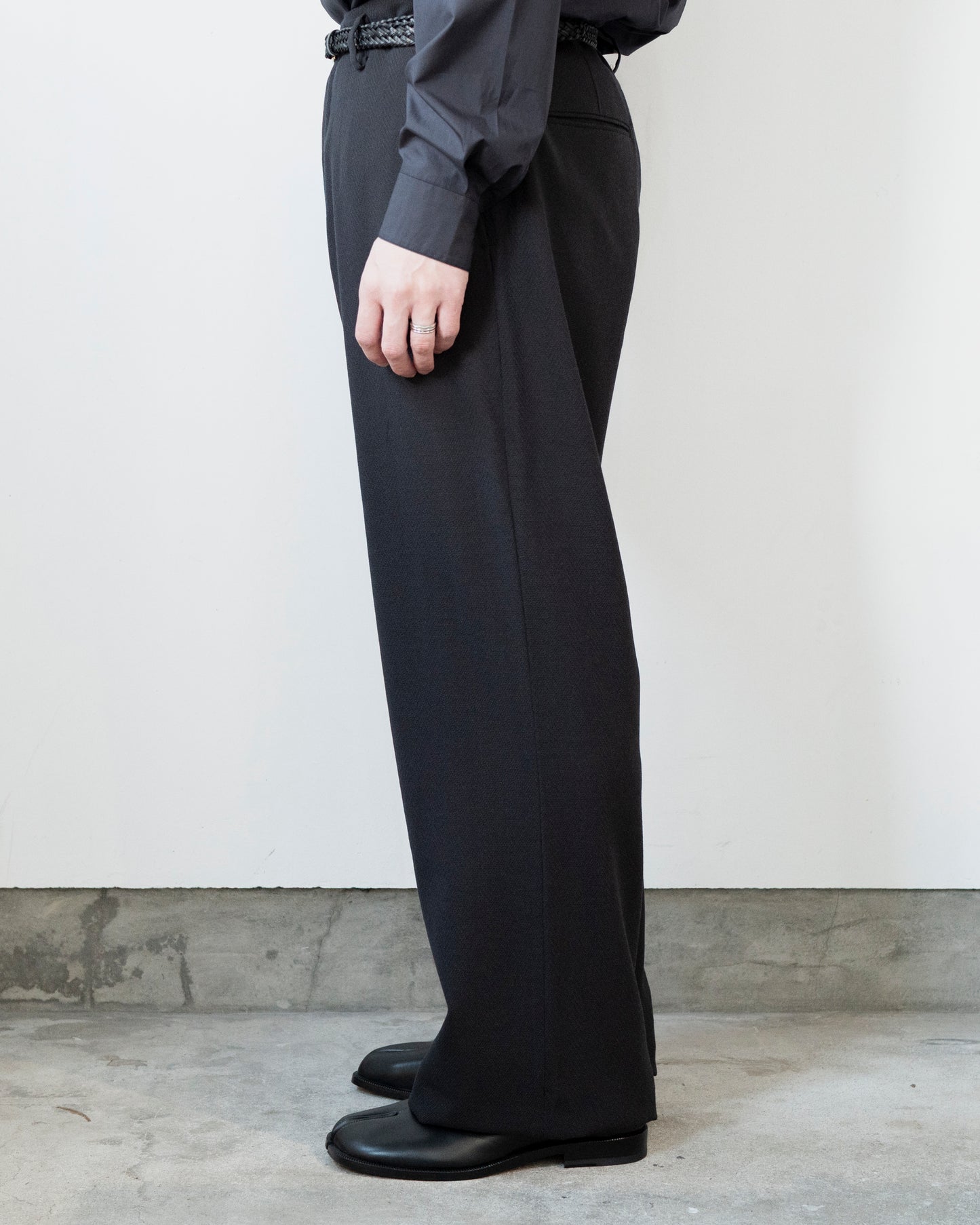 REPORTER PANTS / SUMMER HERRINGBONE