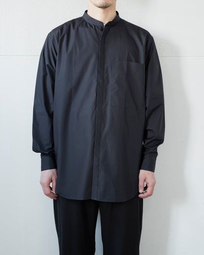 HAND STITCH KURTA SHIRT / SHUTTLE LOOM GIZA COTTON