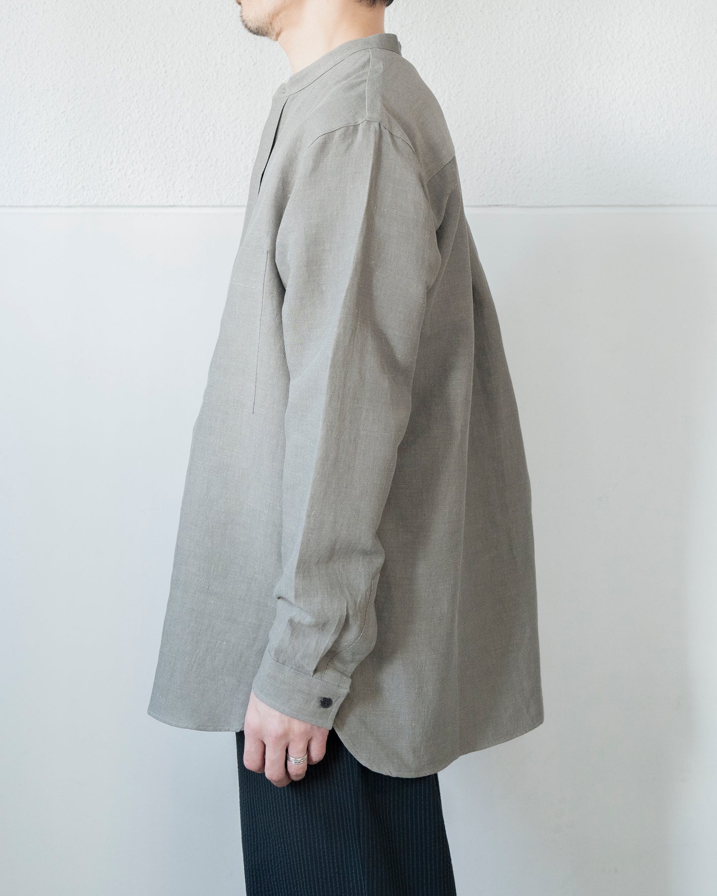 RIVERMAN OVERSHIRT / KERSEY CHAMBRAY LINEN