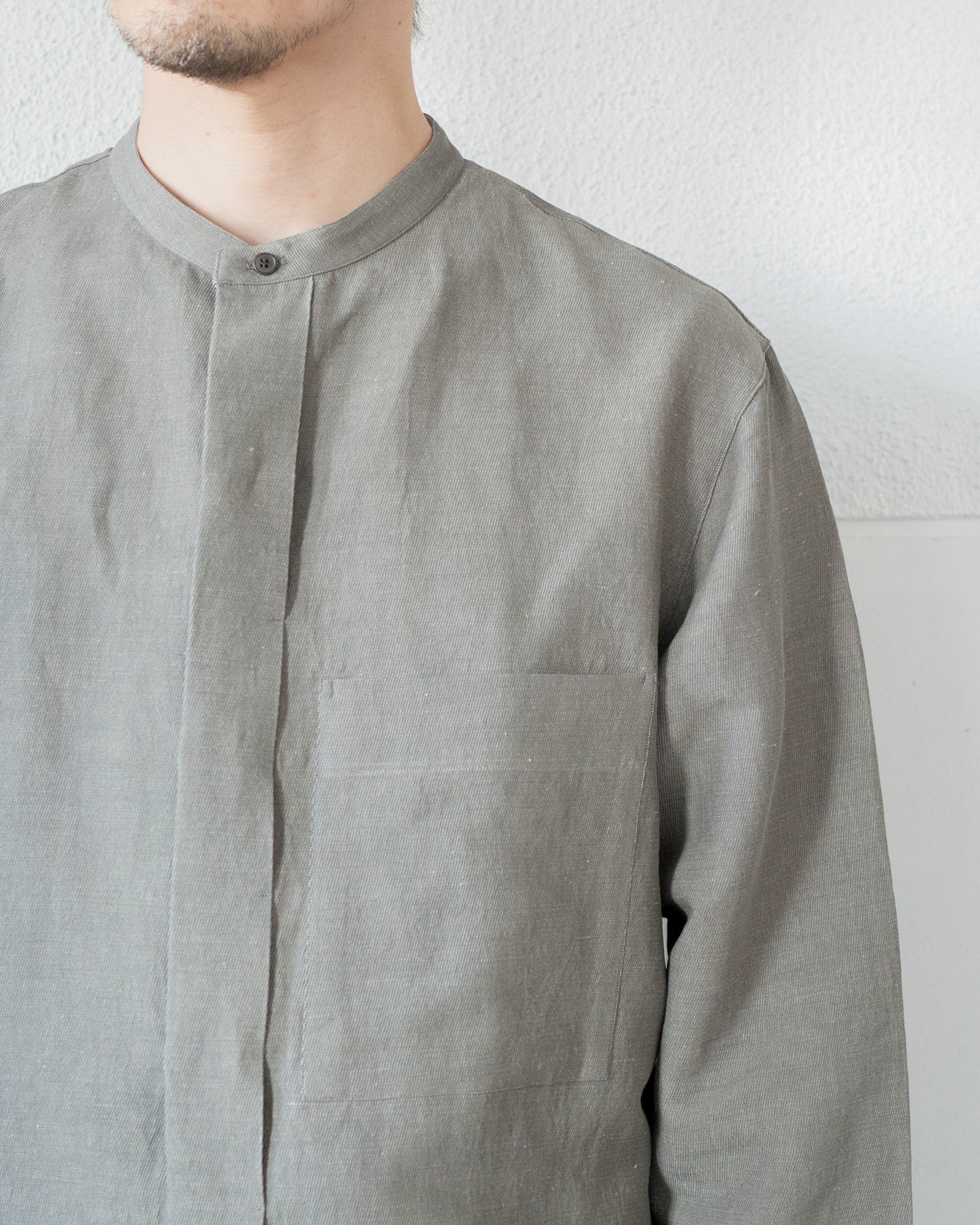 RIVERMAN OVERSHIRT / KERSEY CHAMBRAY LINEN