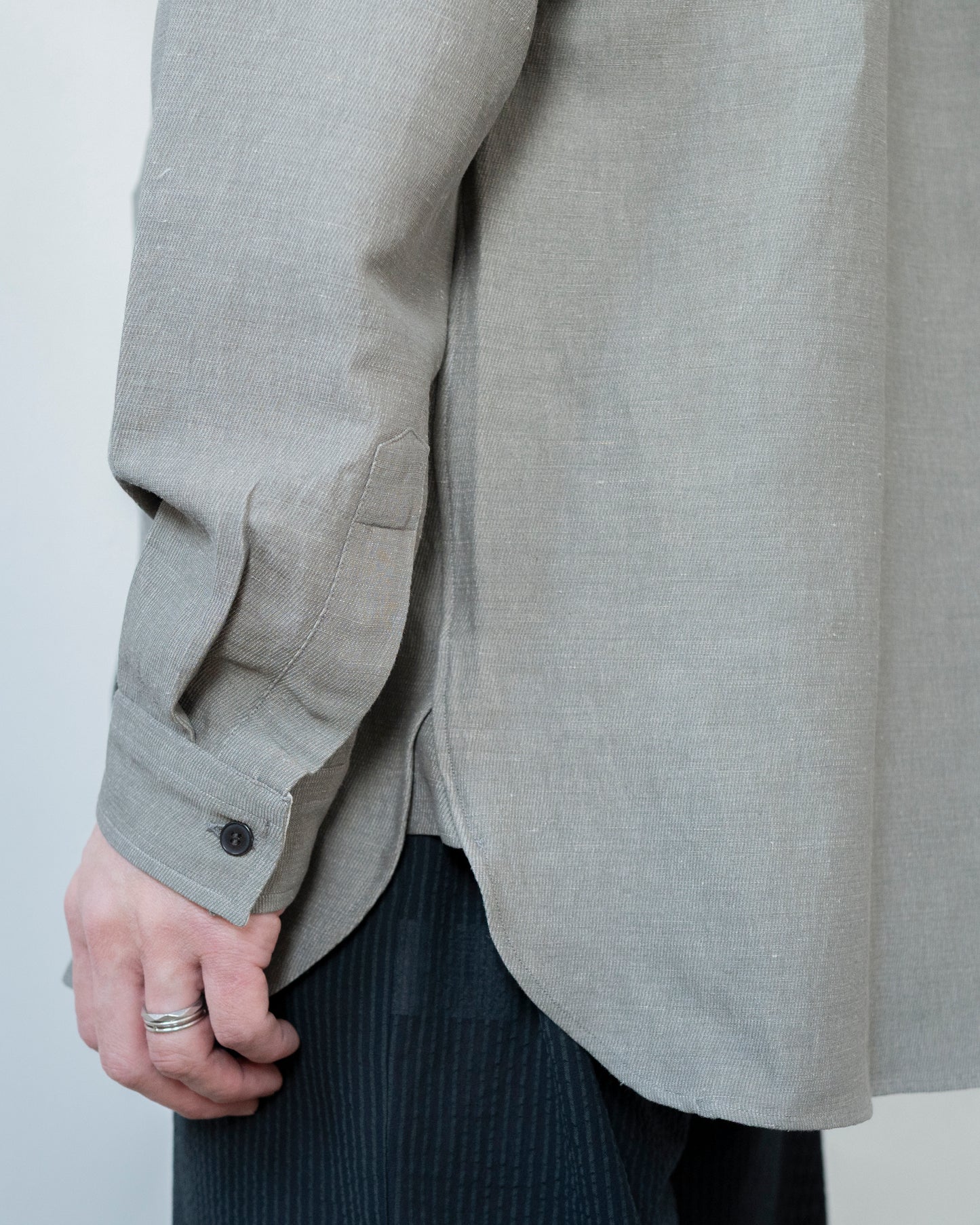 RIVERMAN OVERSHIRT / KERSEY CHAMBRAY LINEN