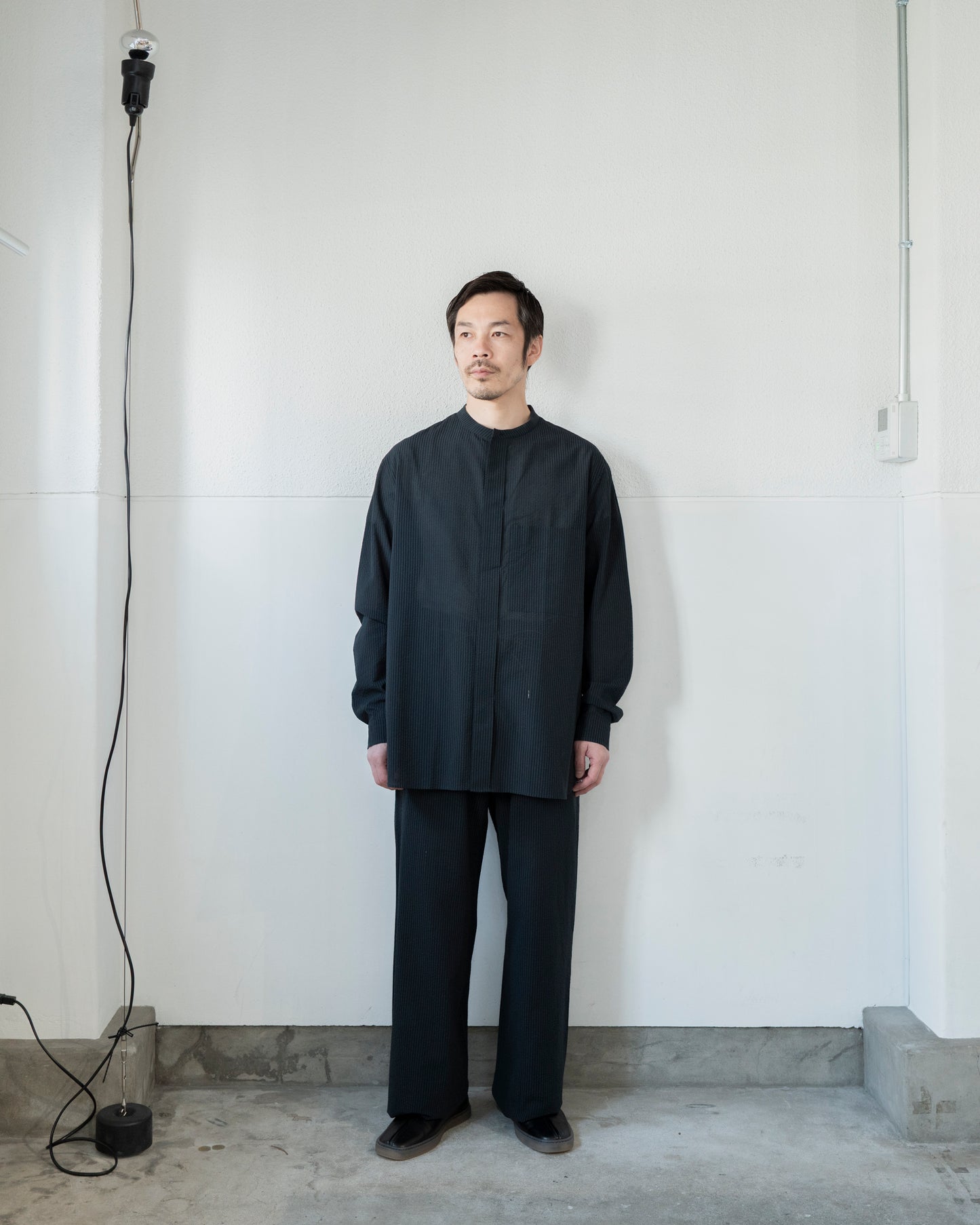 RIVERMAN OVERSHIRT / SILK SEER SUCKER