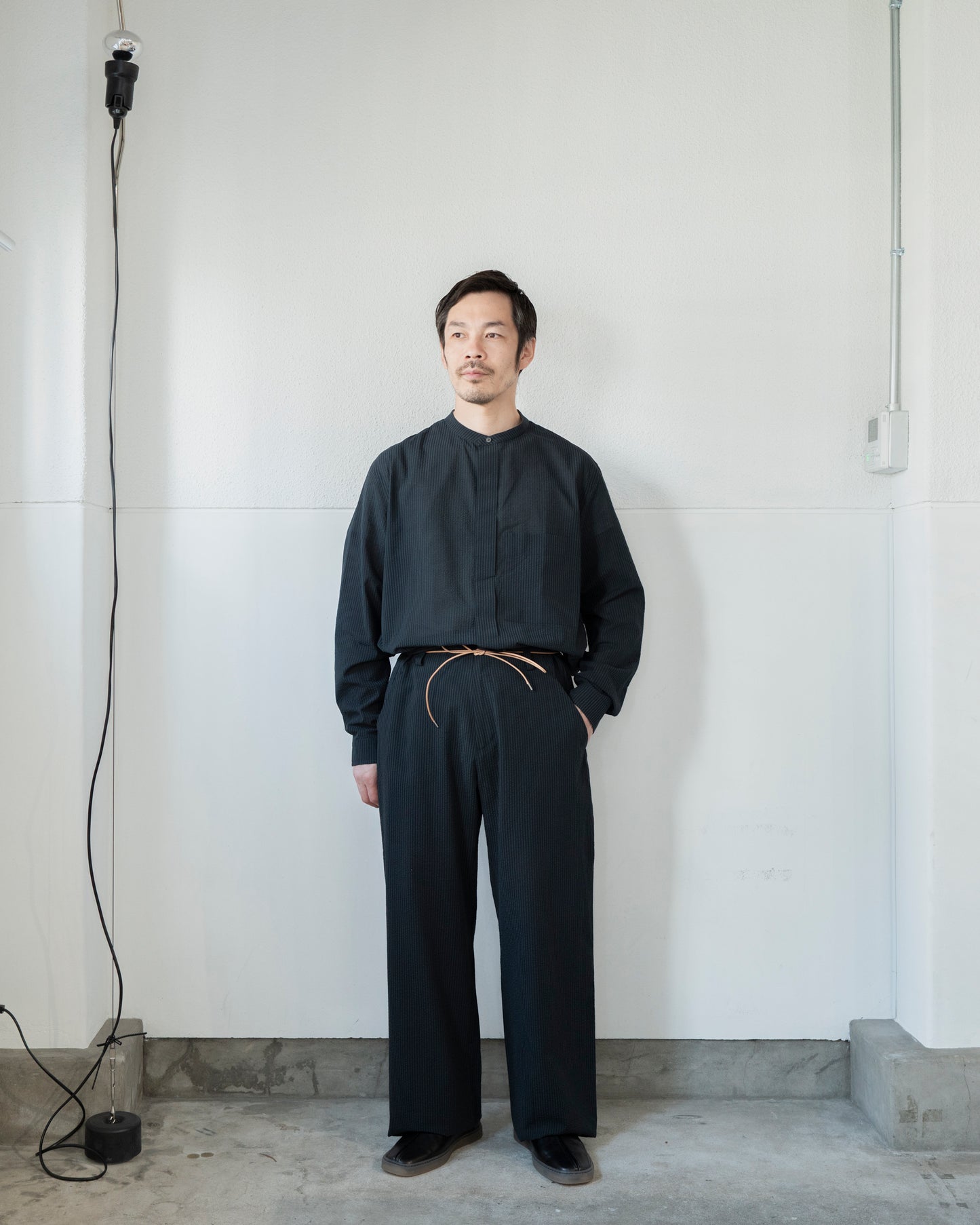 RIVERMAN OVERSHIRT / SILK SEER SUCKER