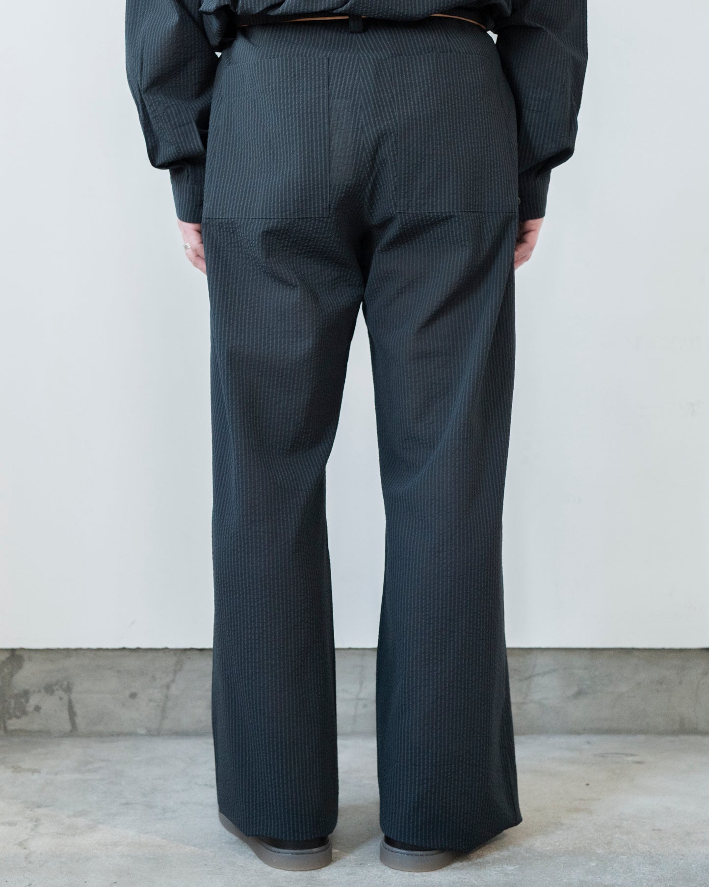 NAM OU RIVER TRIP PANTS / SILK SEER SUCKER