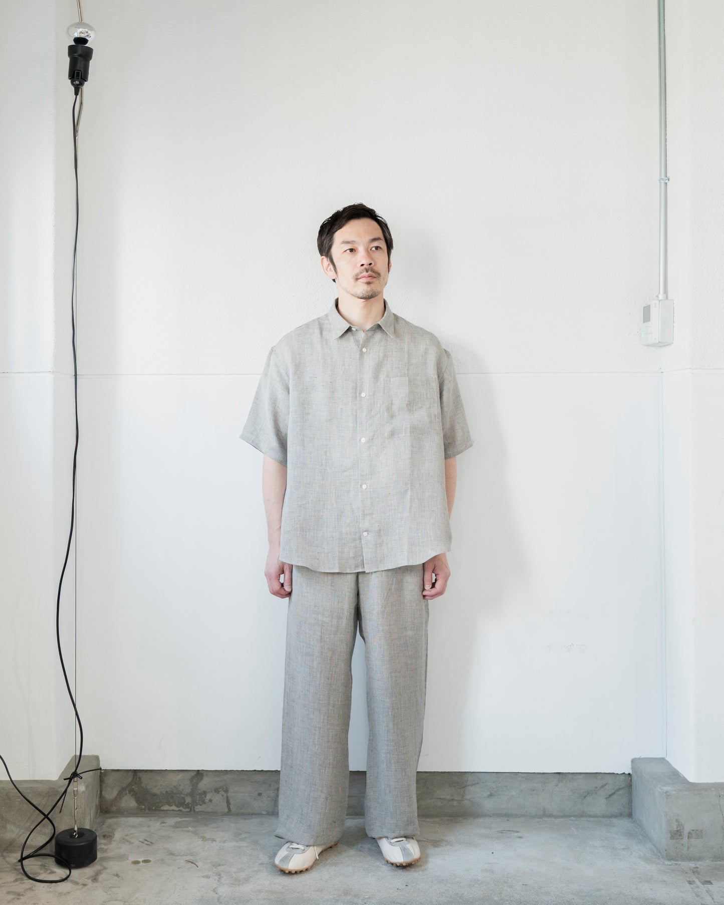 NAM OU RIVER TRIP PANTS / LINEN MESH