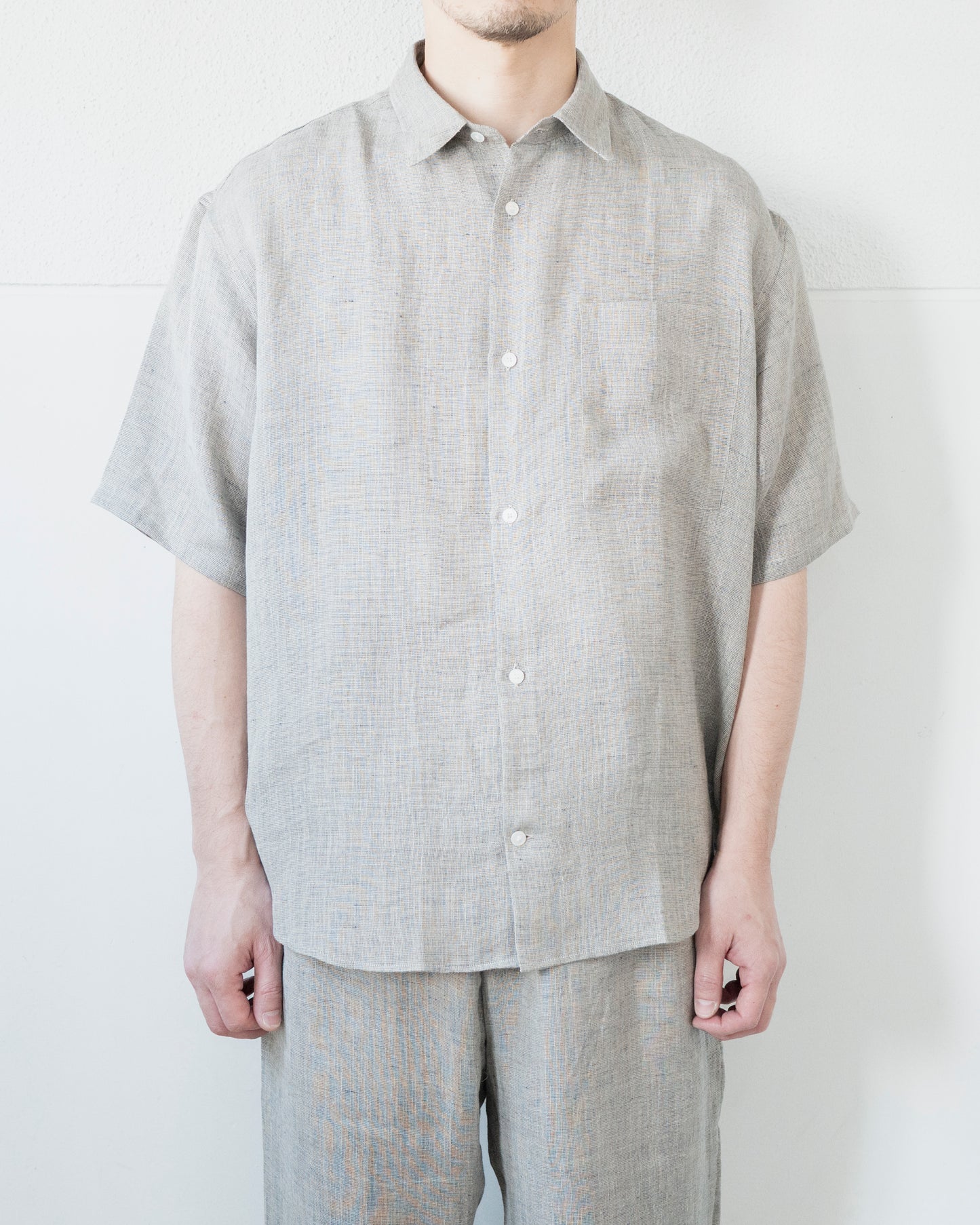 ETERNAL SUMMER SHIRT / LINEN MESH
