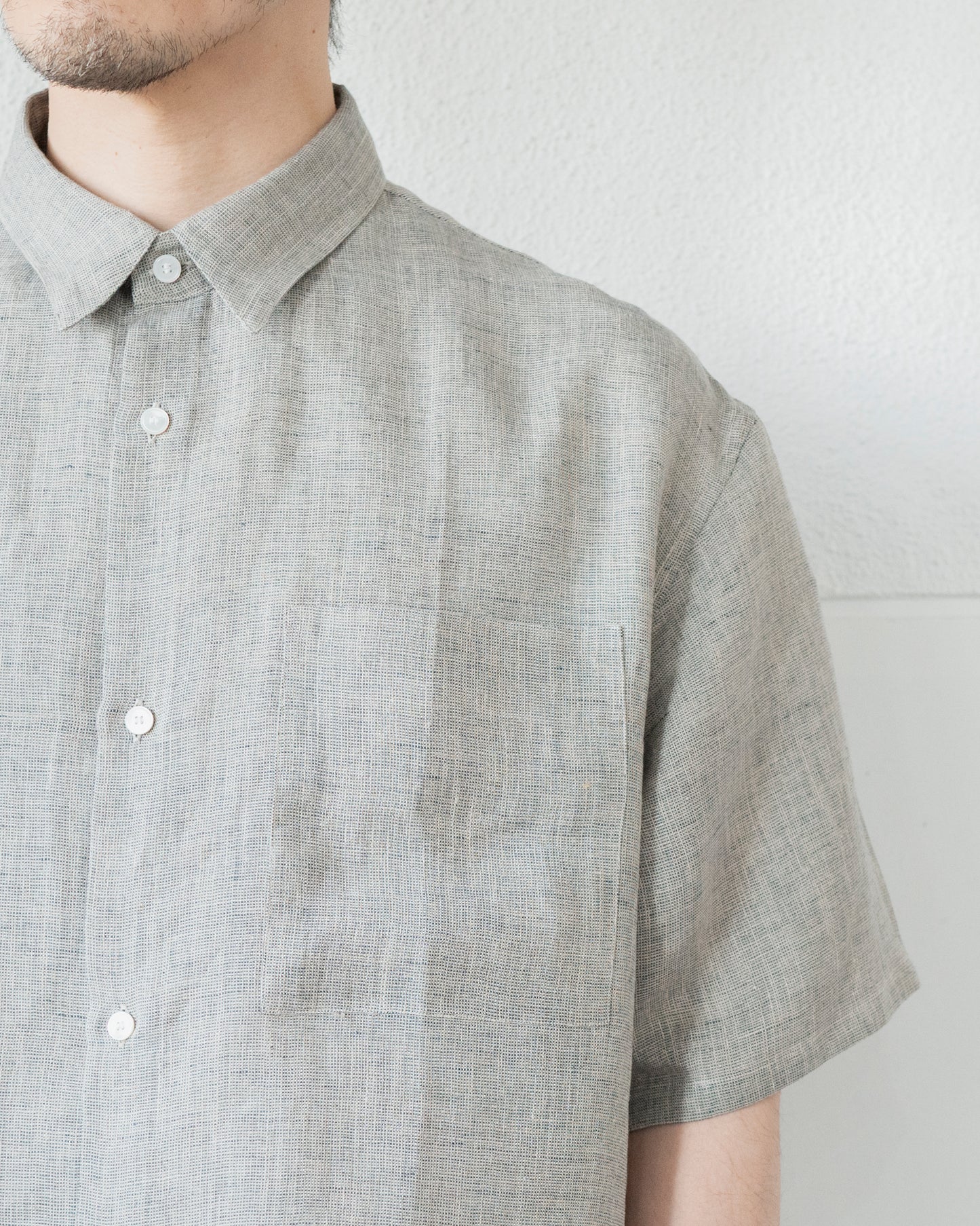ETERNAL SUMMER SHIRT / LINEN MESH
