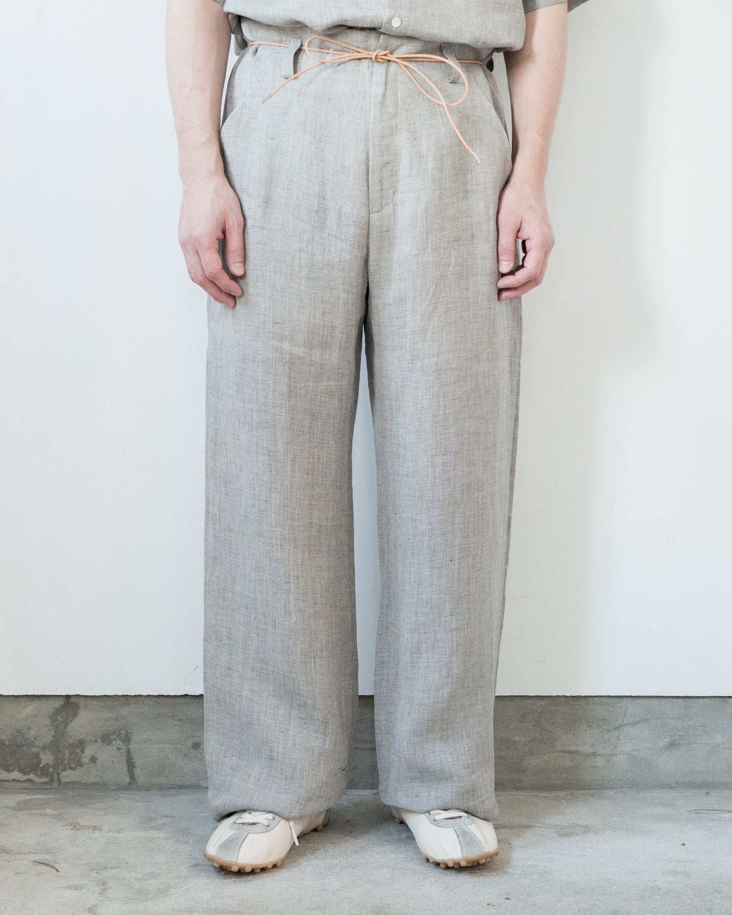 NAM OU RIVER TRIP PANTS / LINEN MESH