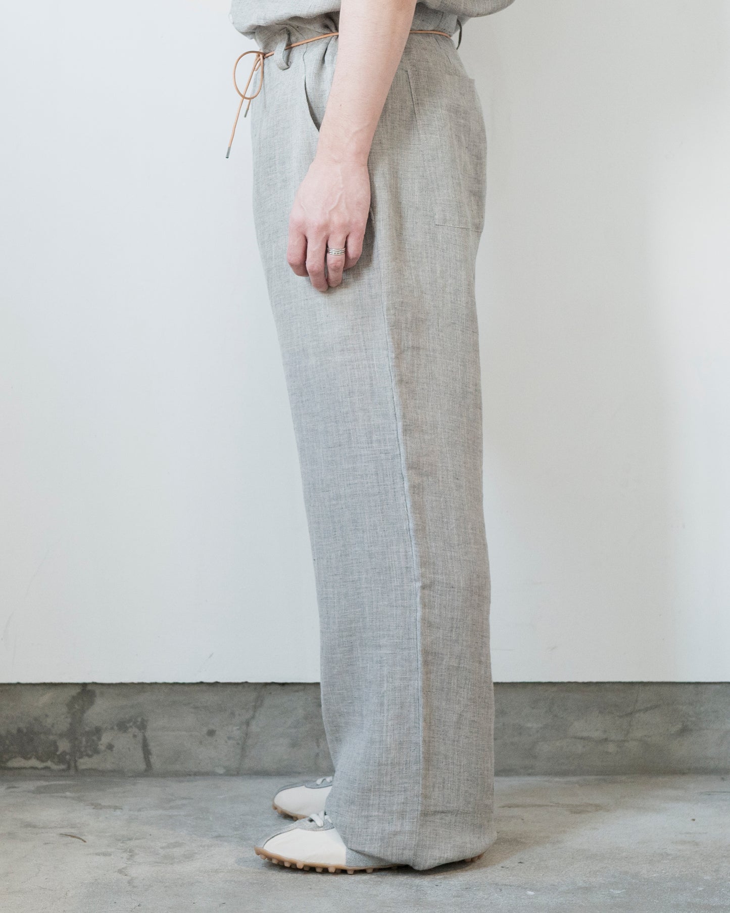 NAM OU RIVER TRIP PANTS / LINEN MESH