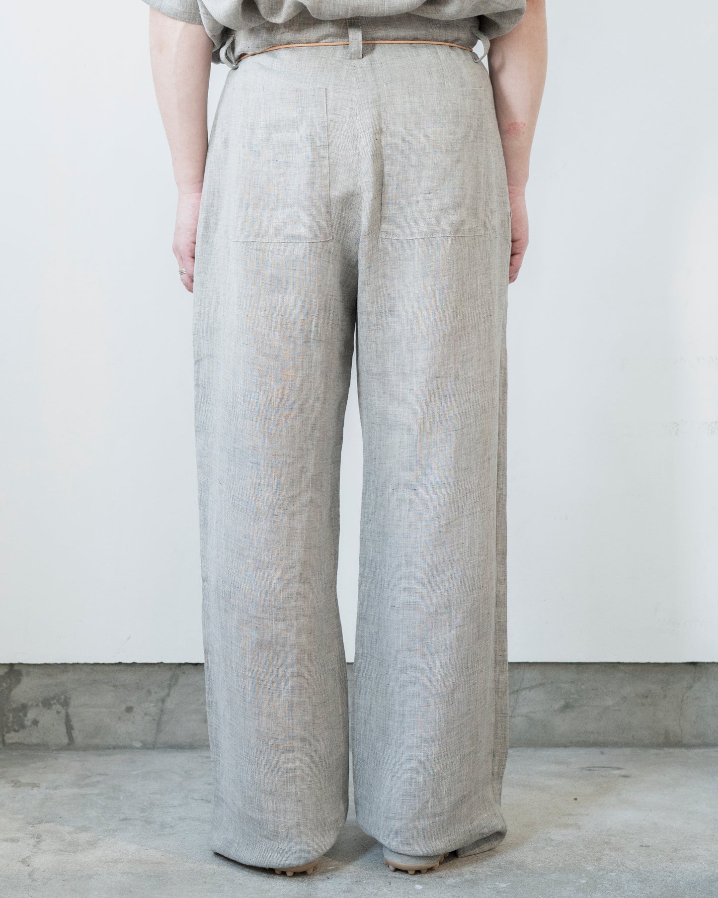 NAM OU RIVER TRIP PANTS / LINEN MESH