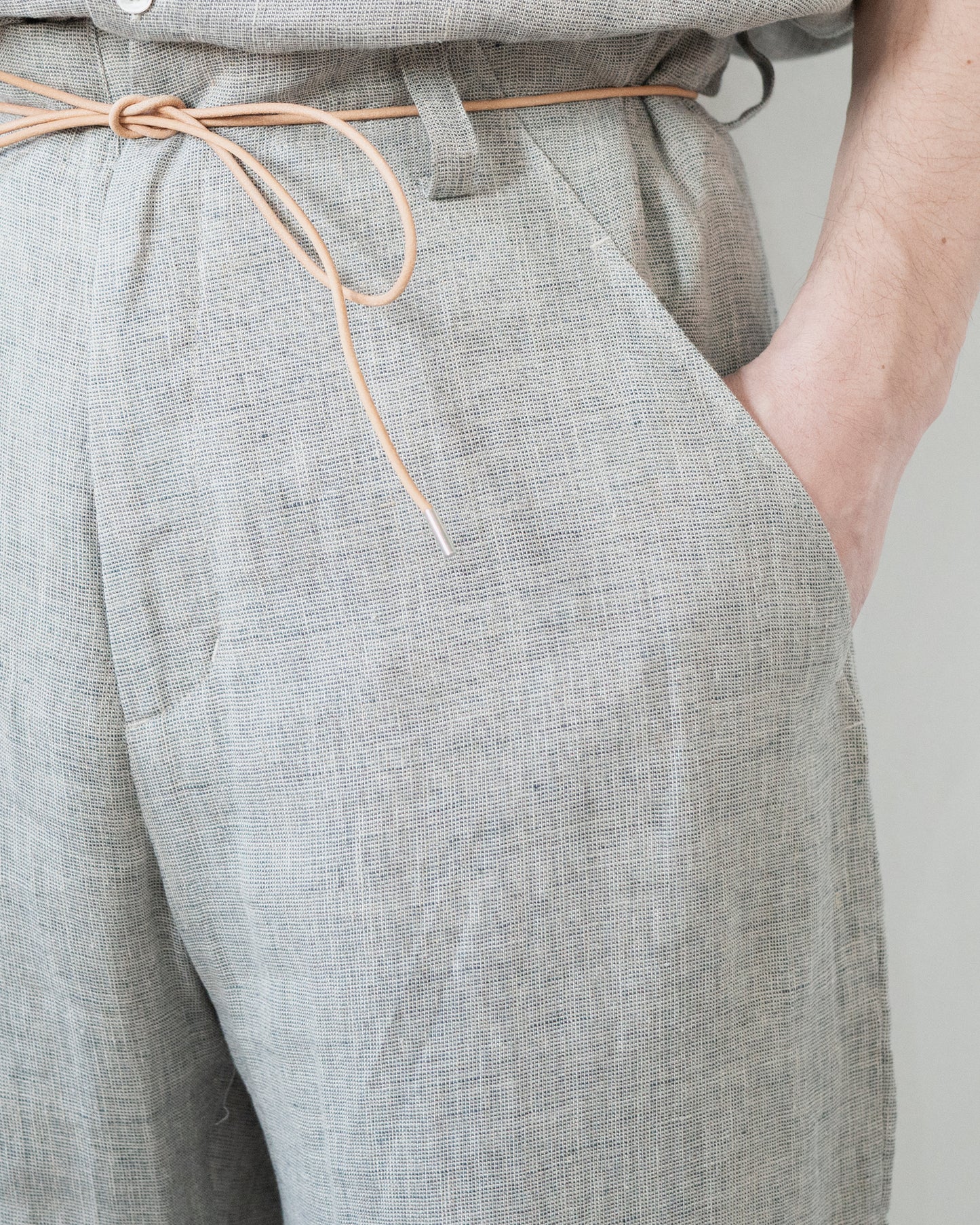 NAM OU RIVER TRIP PANTS / LINEN MESH