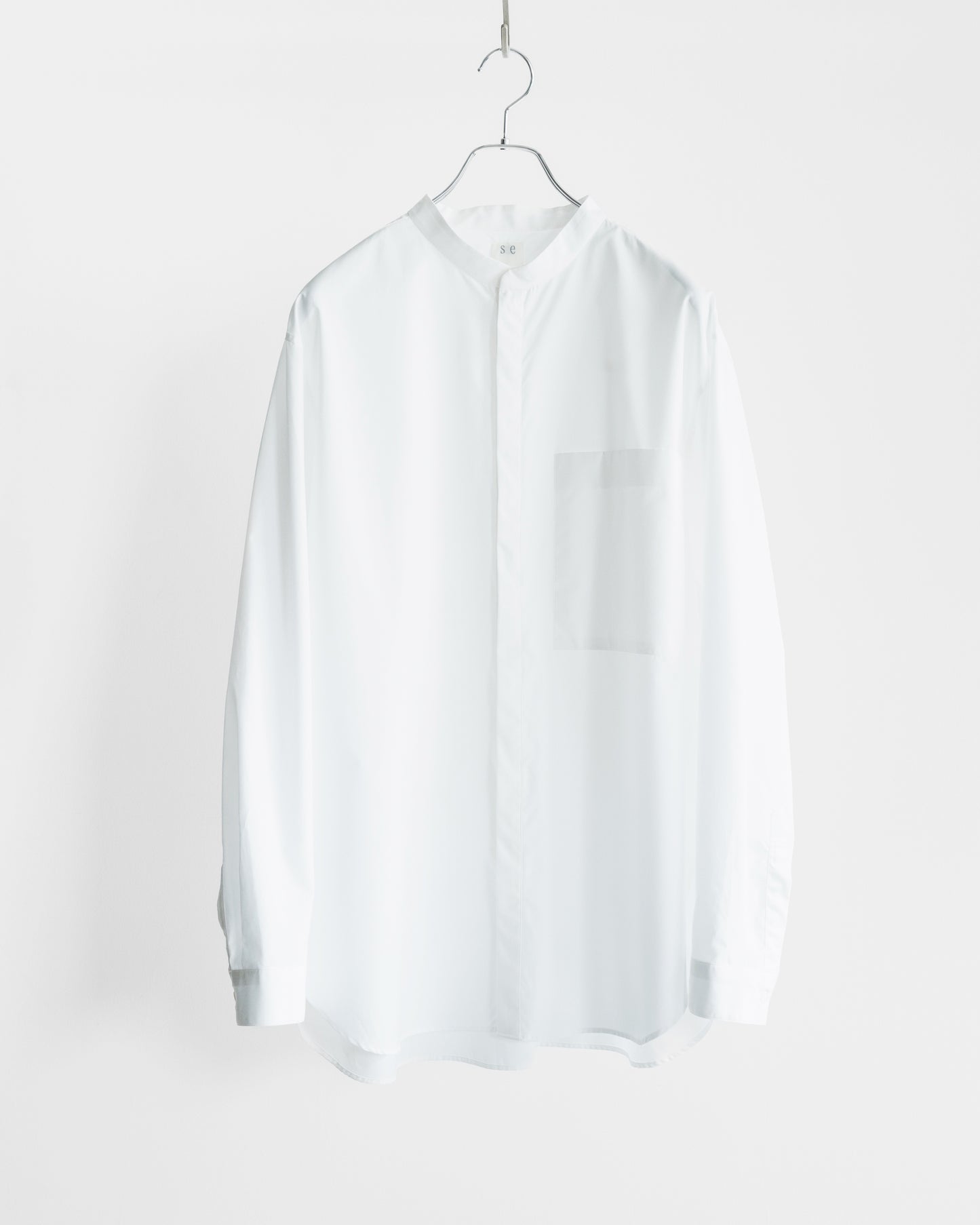 HAND STITCH KURTA SHIRT / SHUTTLE LOOM GIZA COTTON