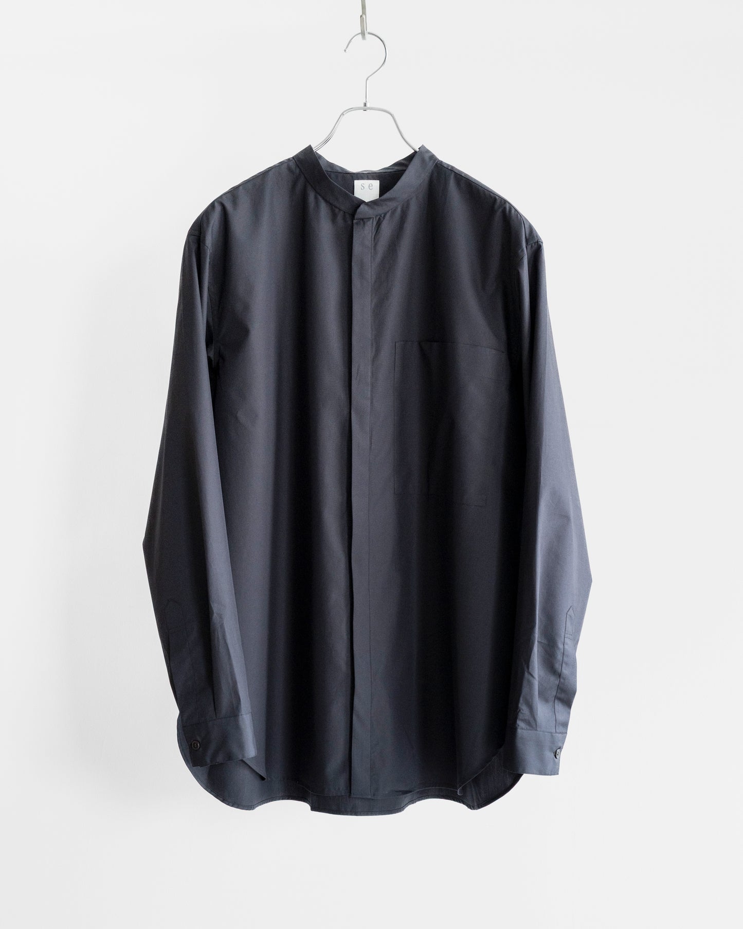 HAND STITCH KURTA SHIRT / SHUTTLE LOOM GIZA COTTON